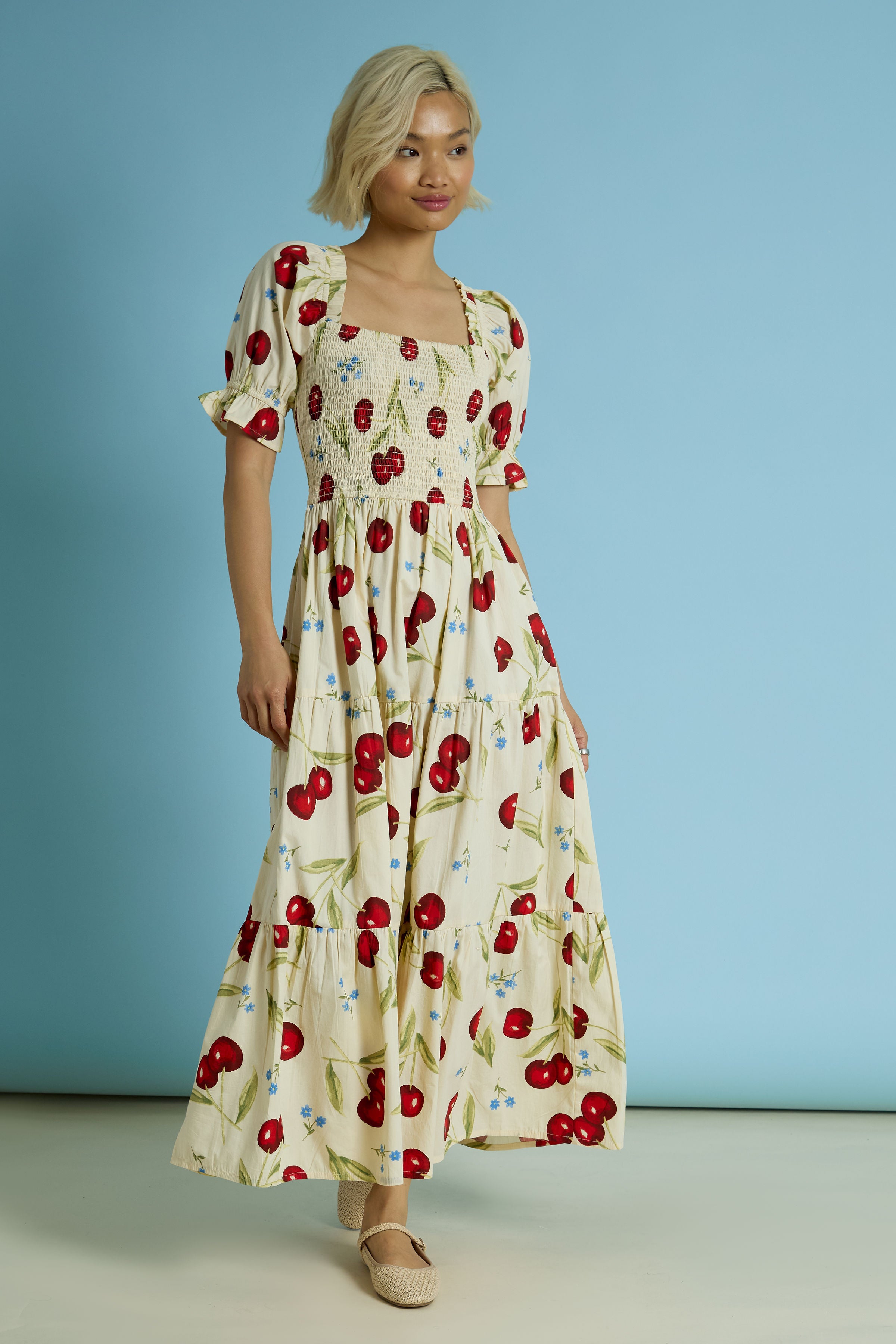 August Cherry Dress