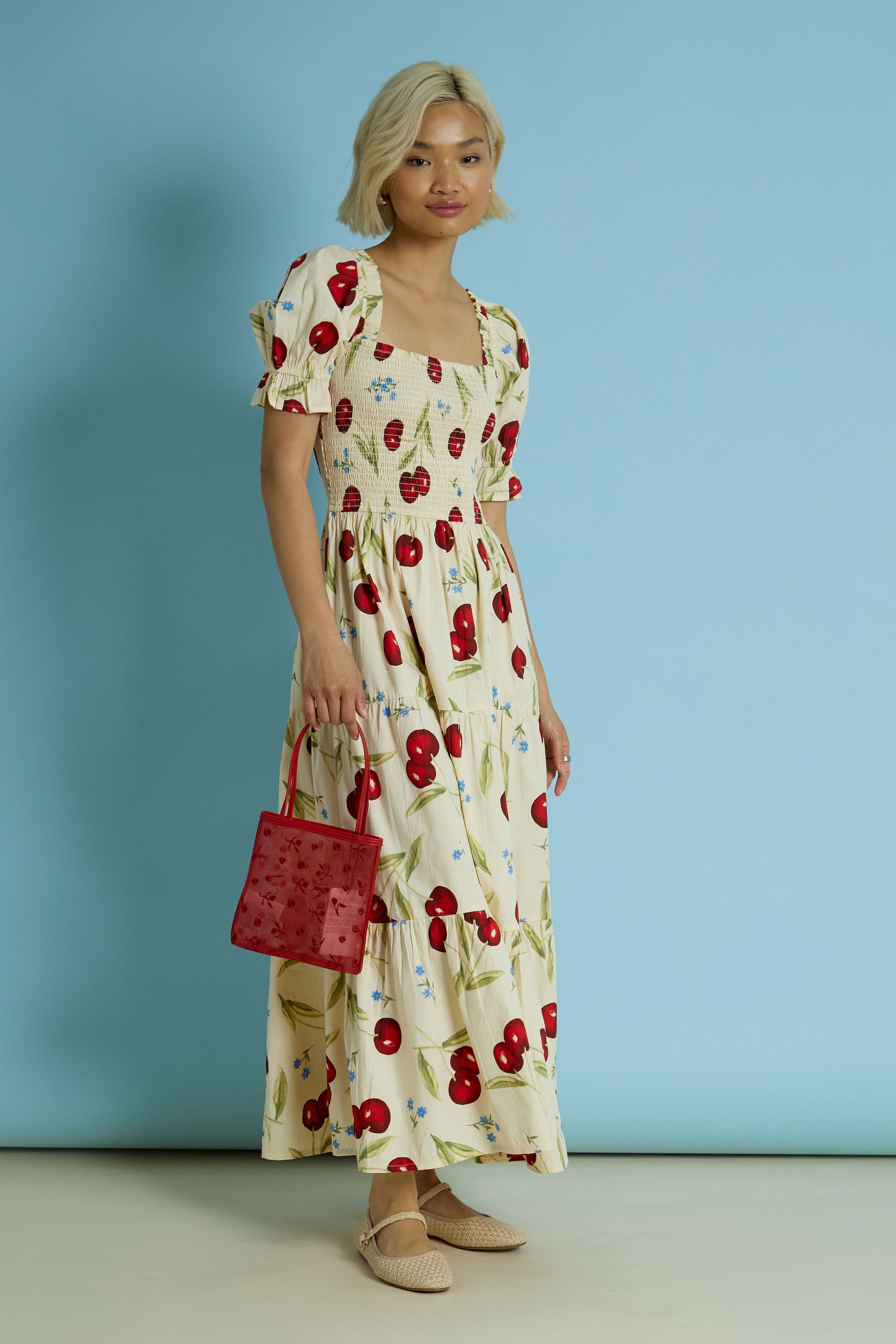 August Cherry Dress