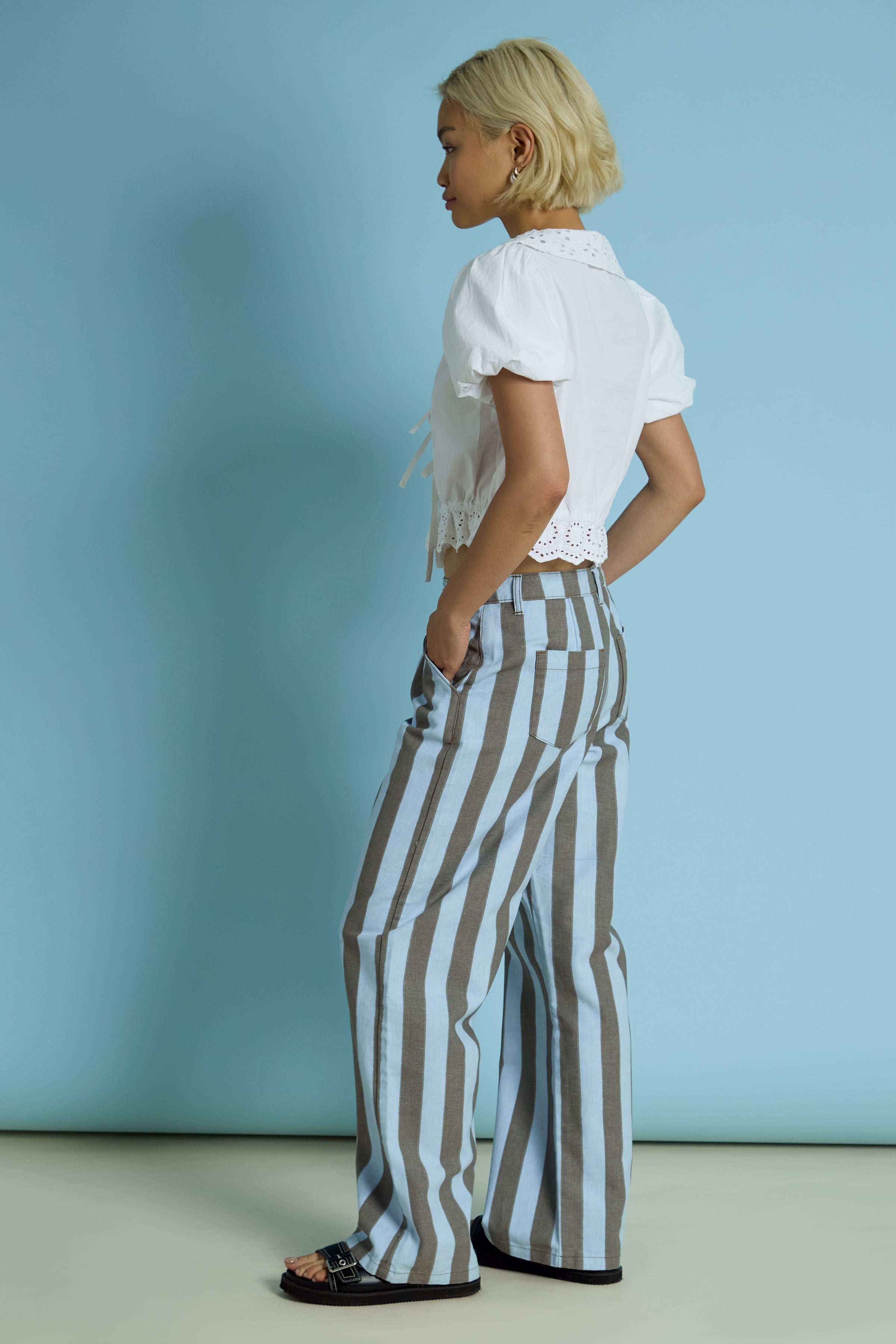 Faye Tie Front Blouse