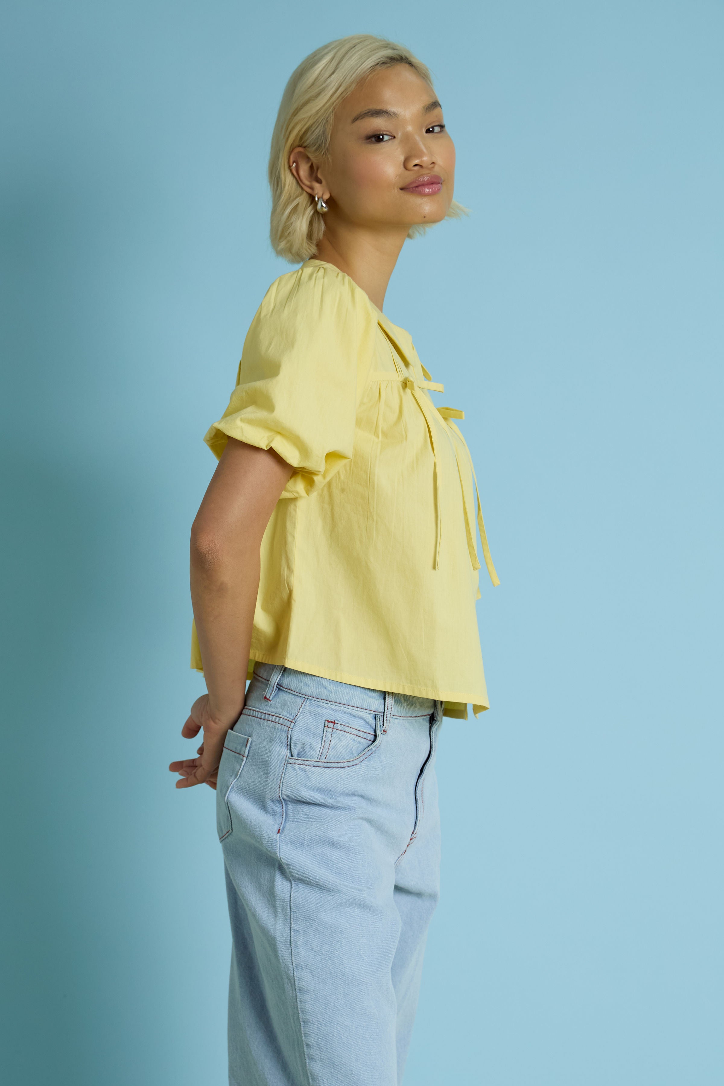Winona Lemon Blouse