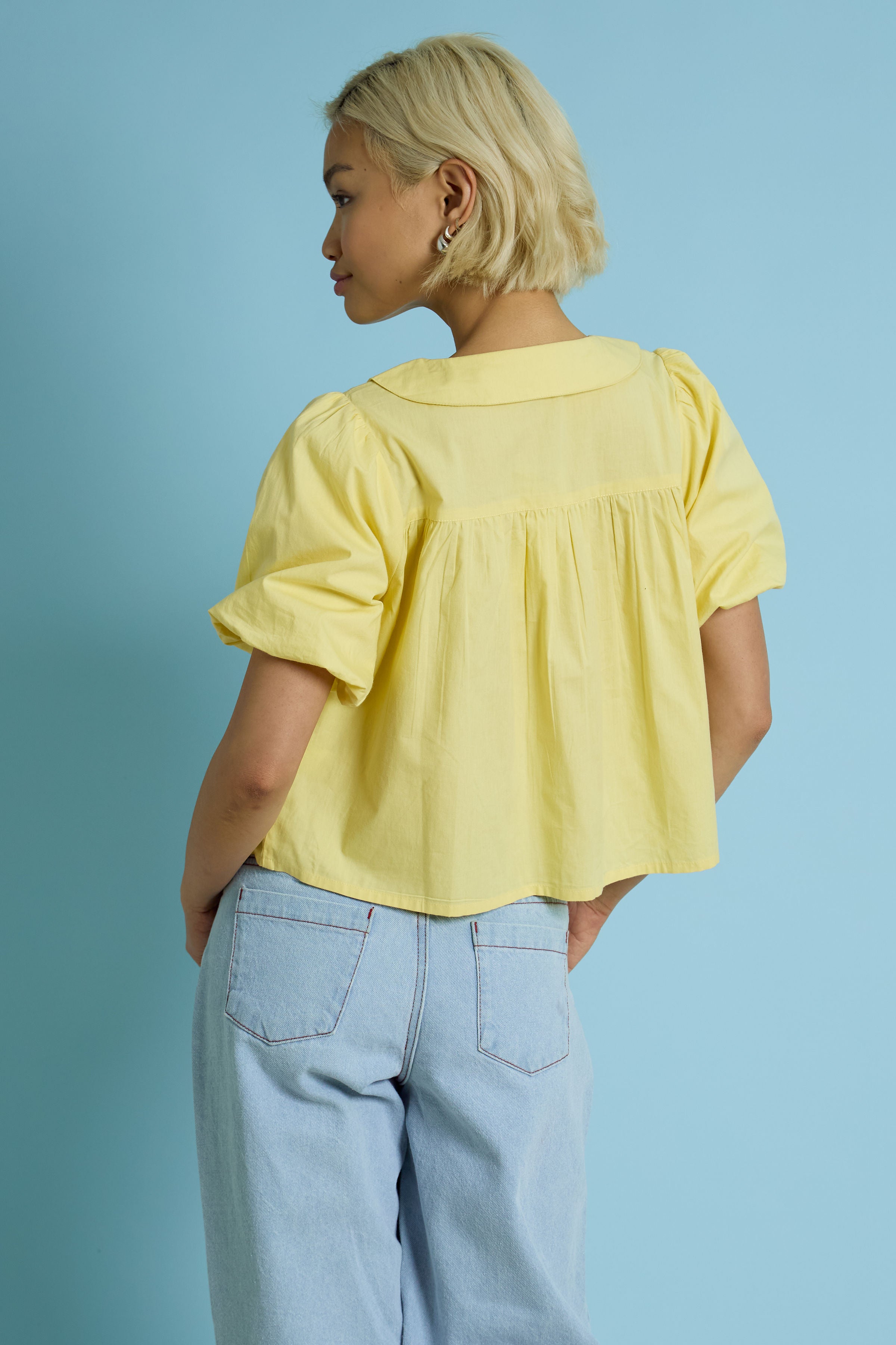 Winona Lemon Blouse