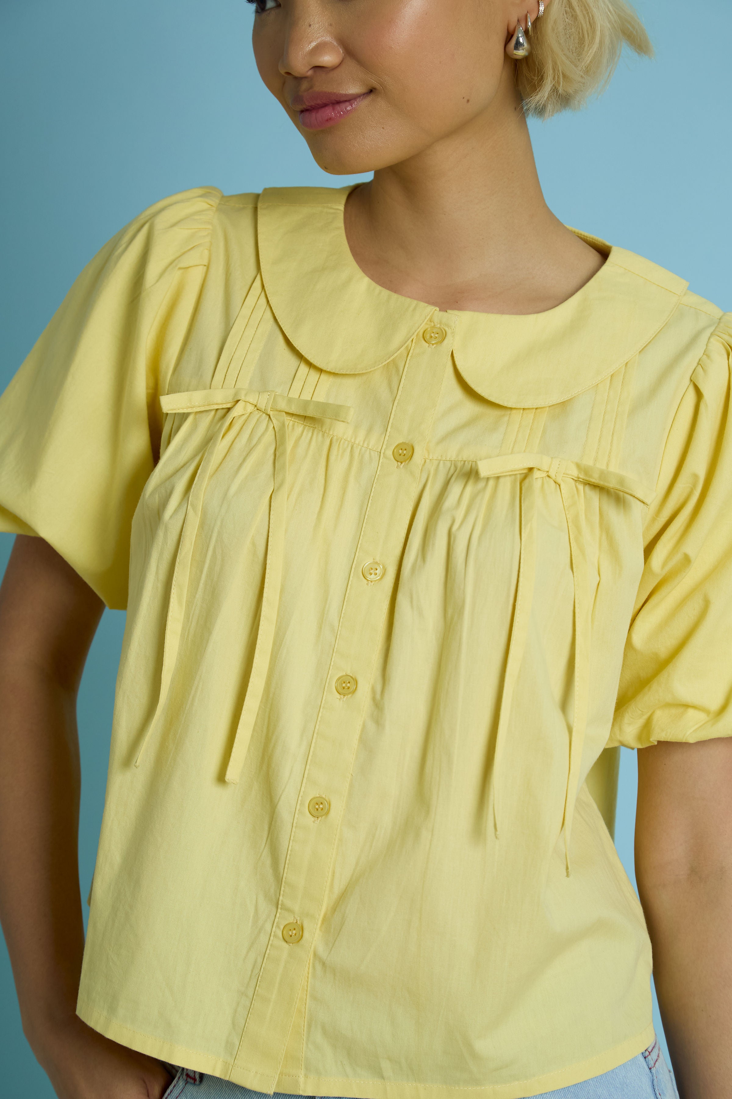 Winona Lemon Blouse