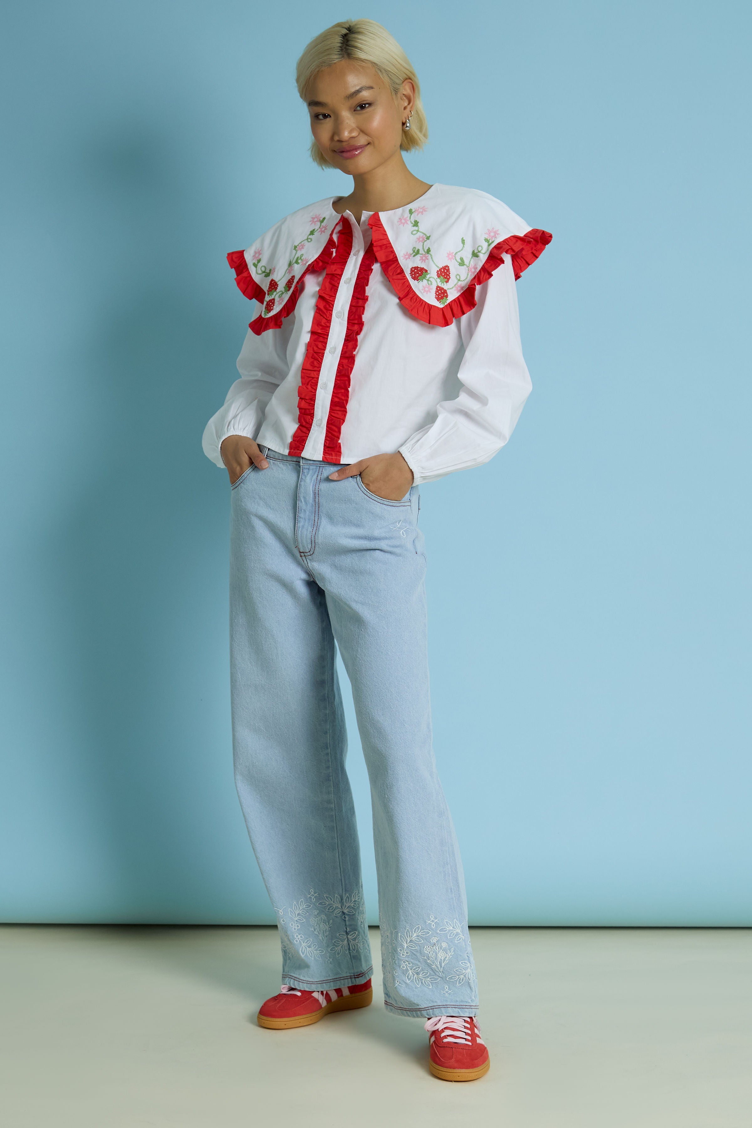 Martha Embroidered Blouse