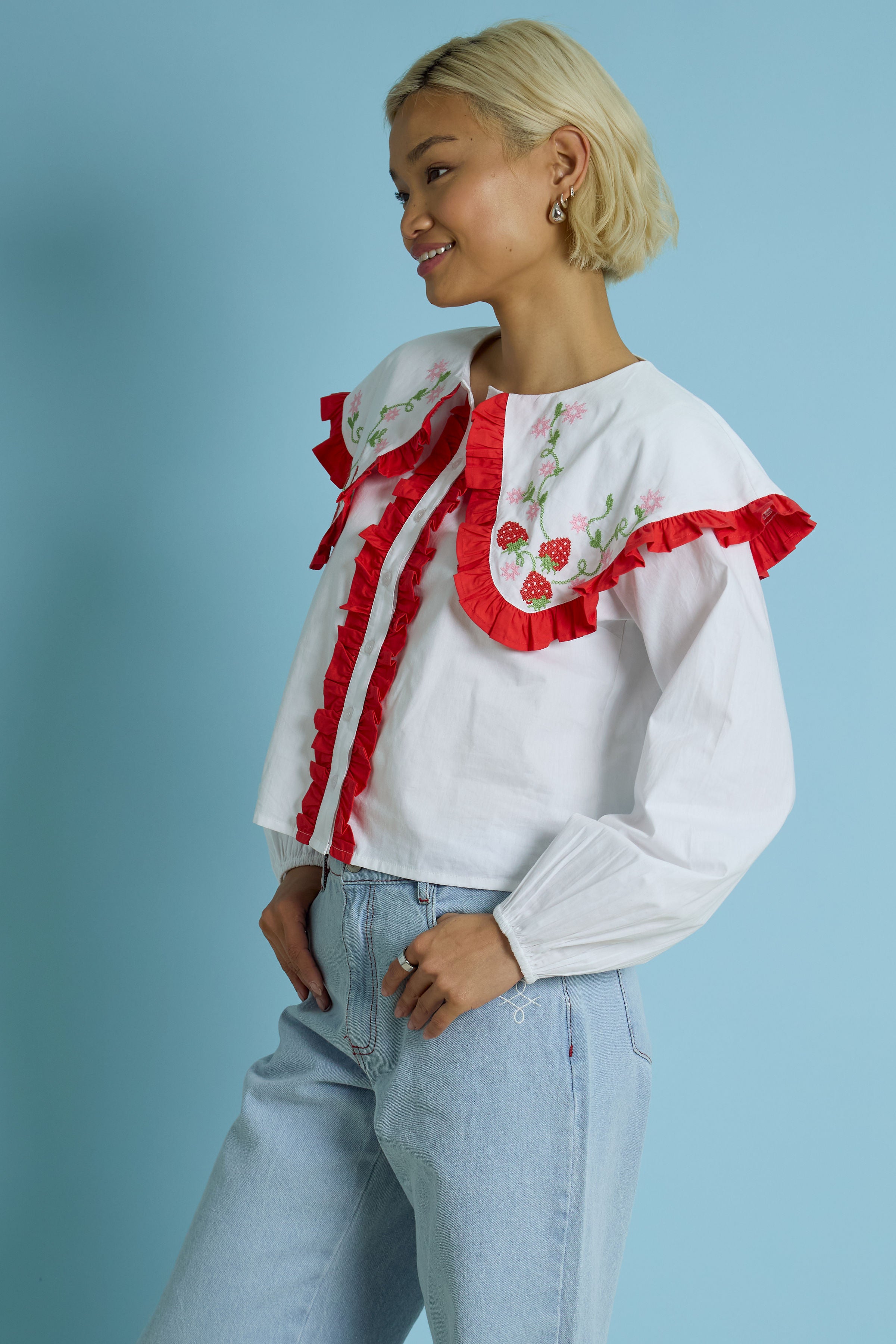 Martha Embroidered Blouse