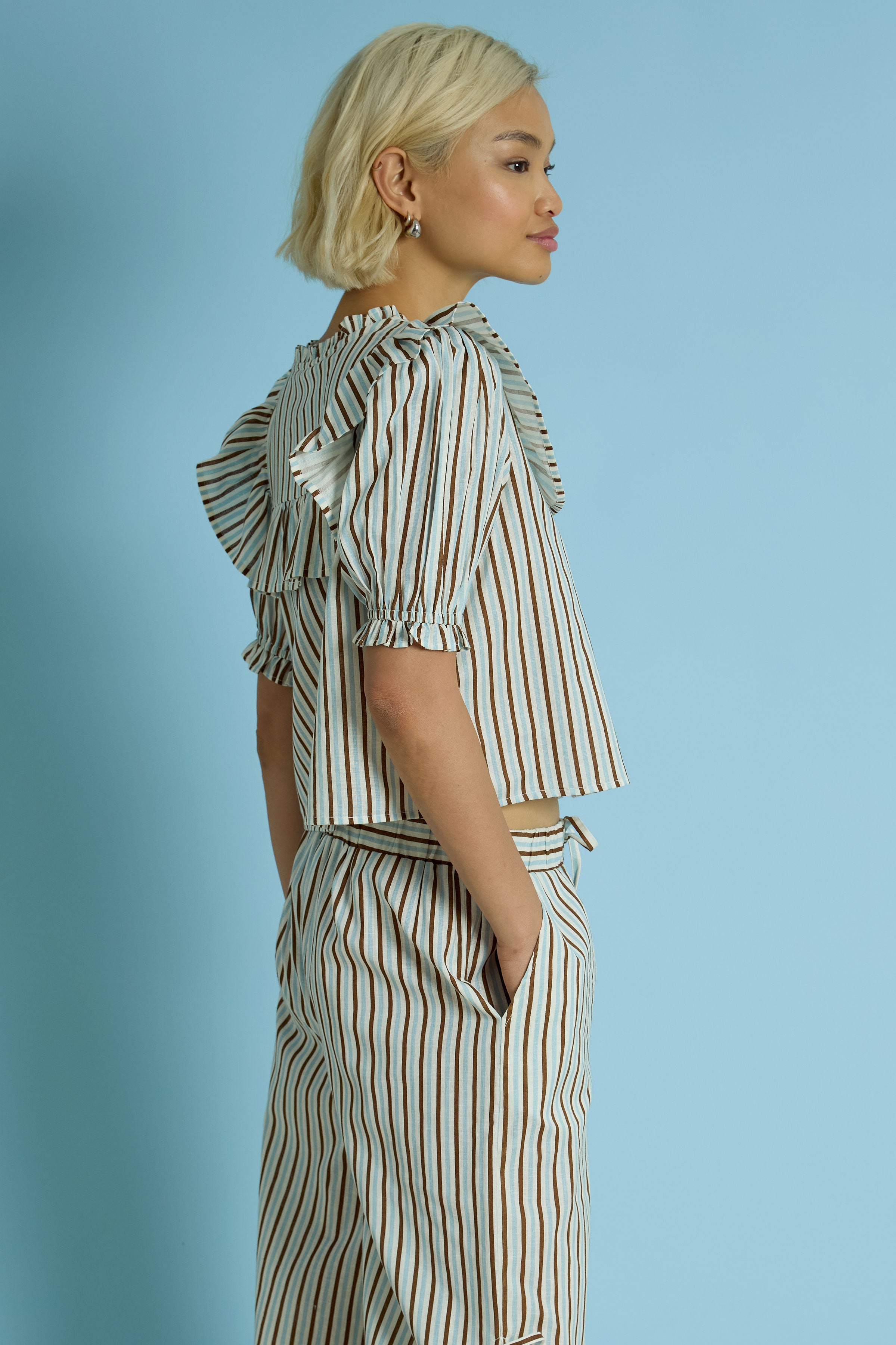 Elsie Stripe Blouse