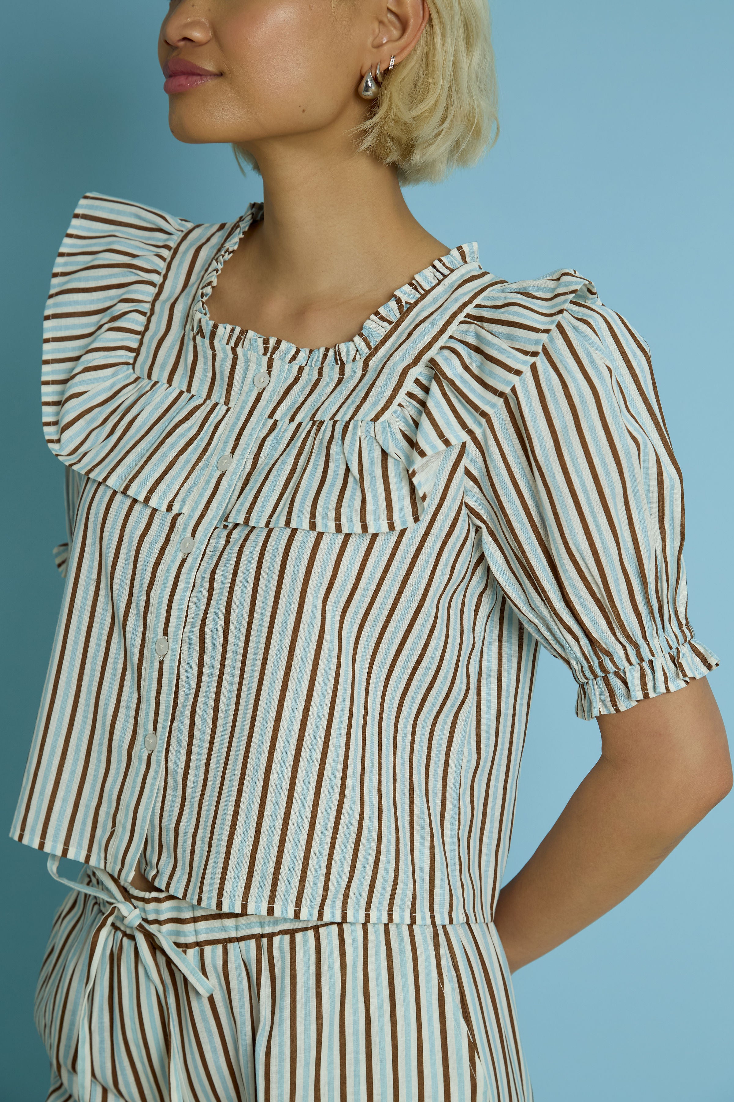 Elsie Stripe Blouse