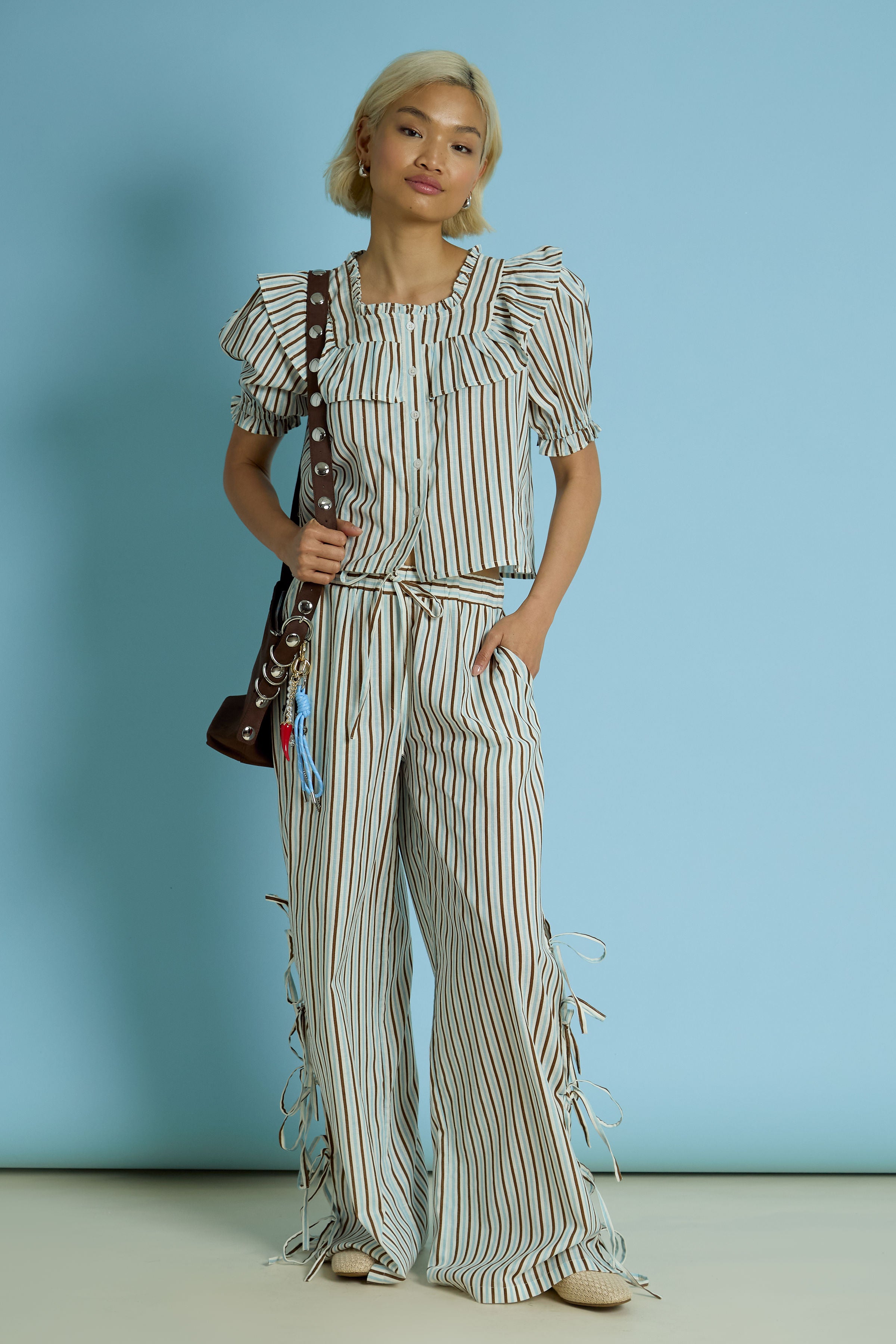 Elsie Stripe Trousers