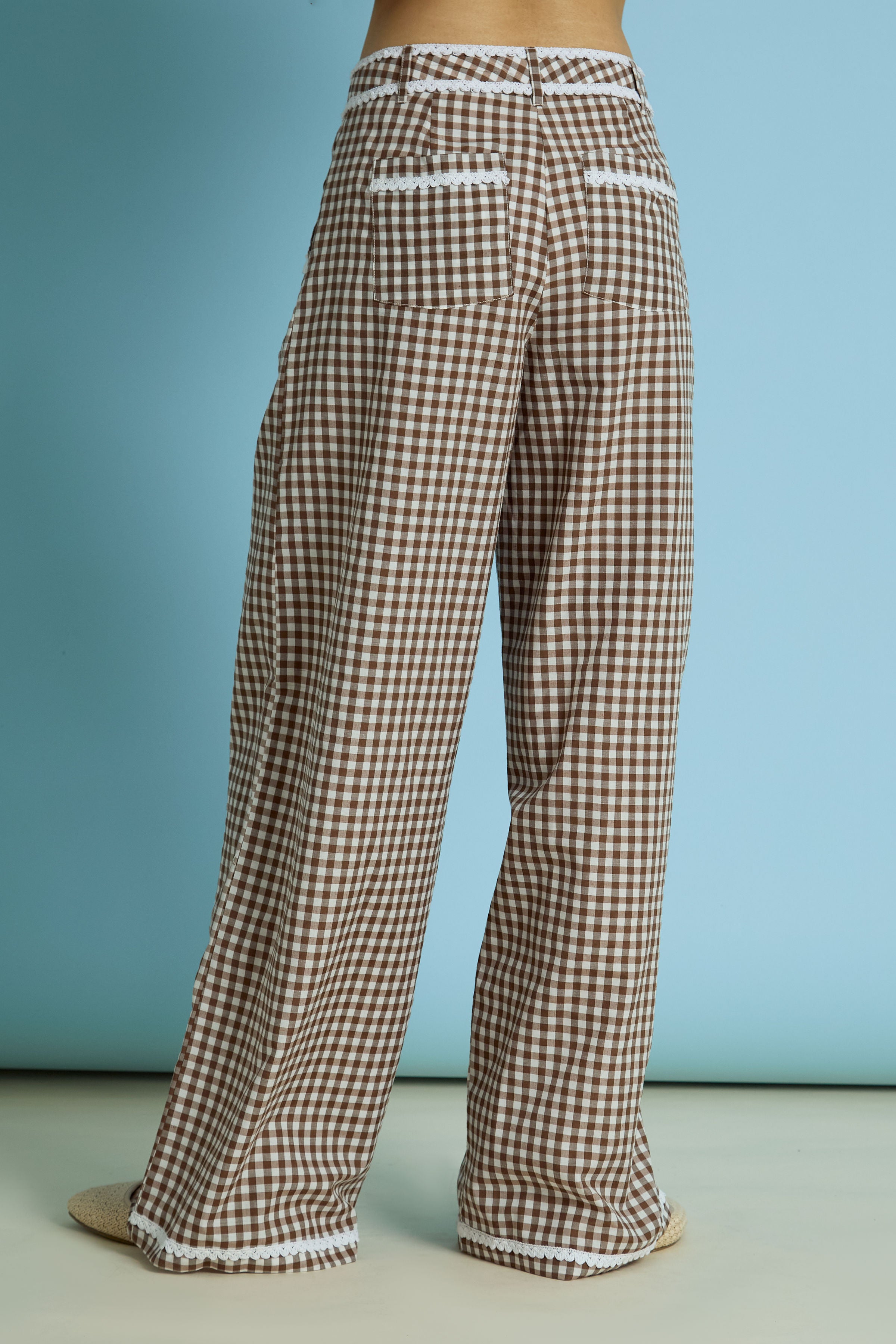 June Gingham Trousers