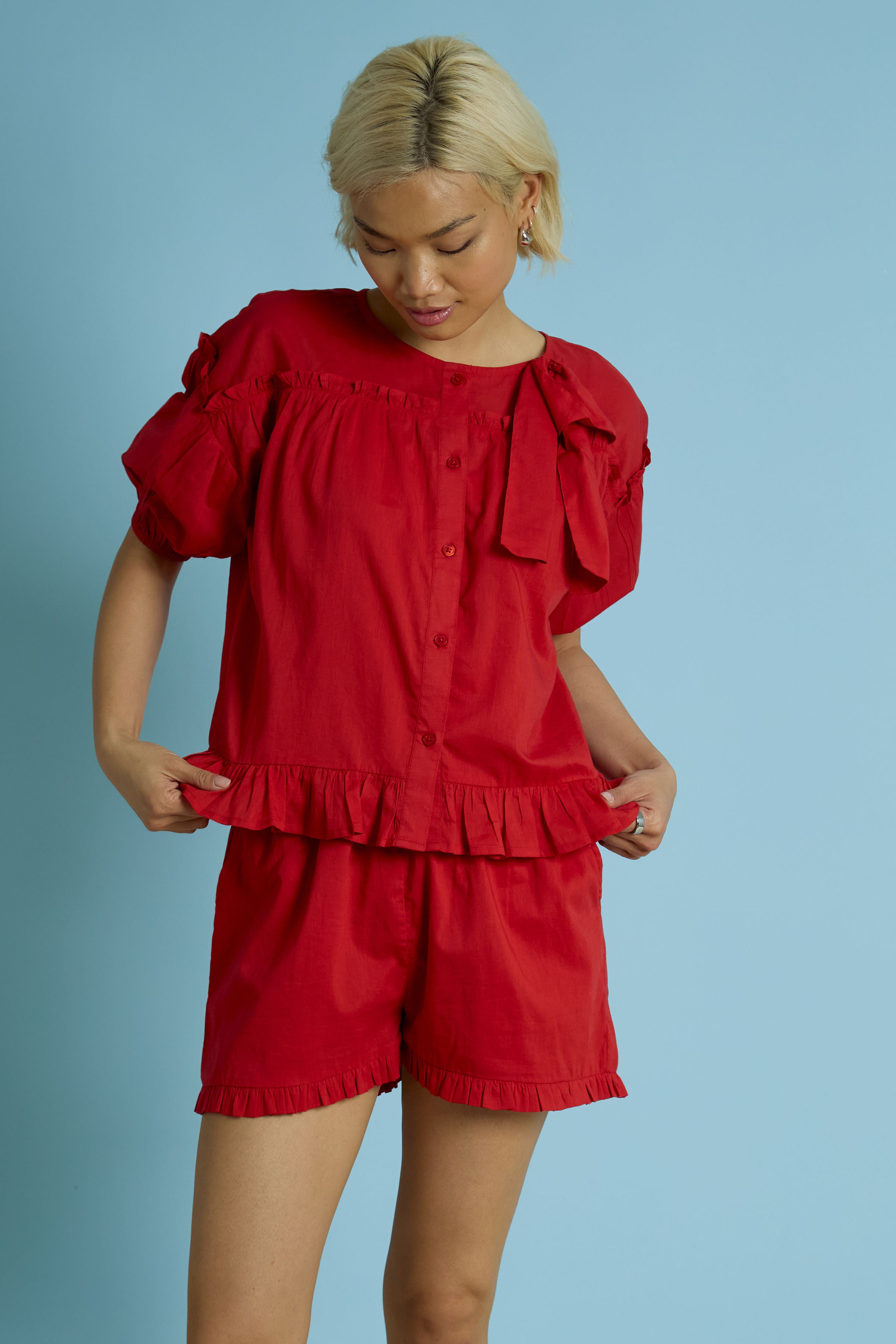 Maude Ruffle Edge Shorts