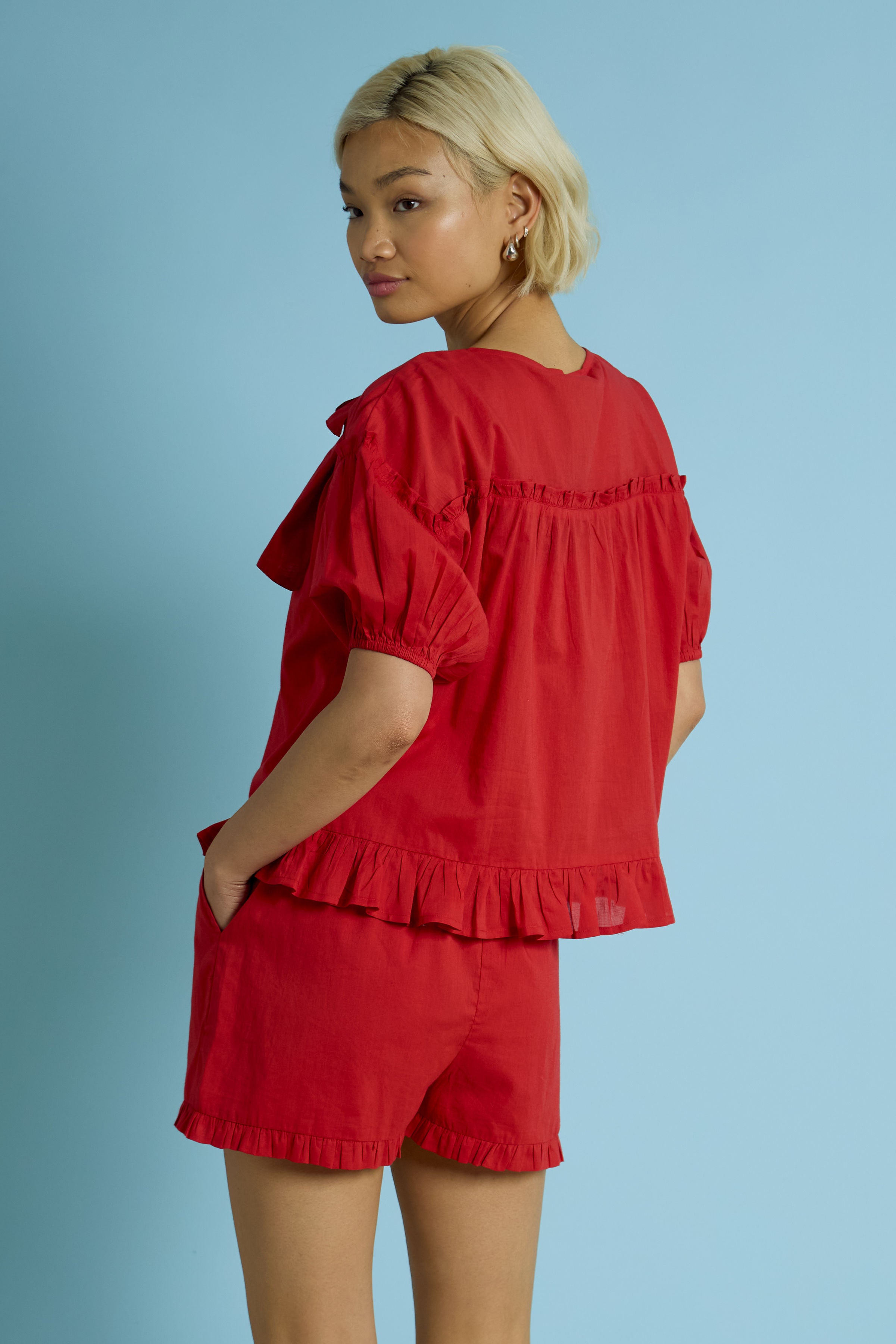 Maude Ruffle Edge Shorts