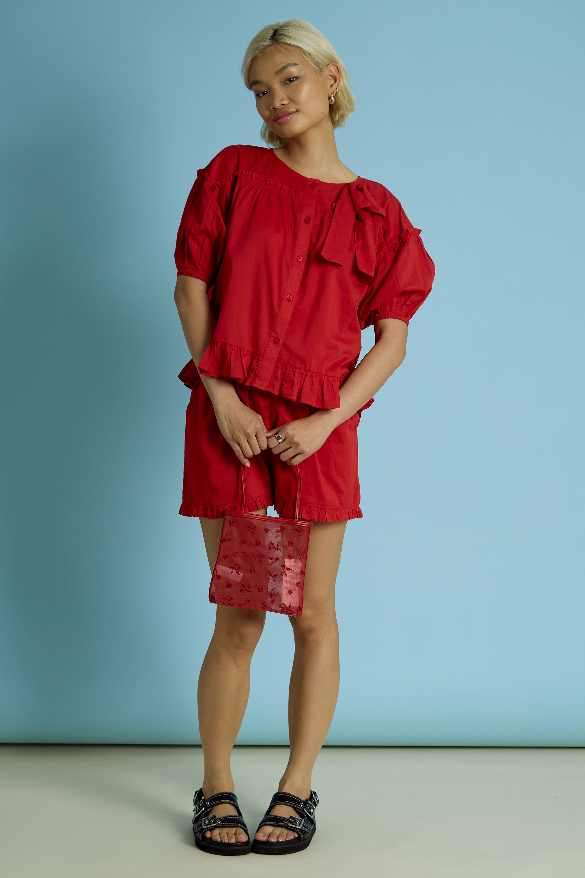 Maude Ruffle Edge Shorts