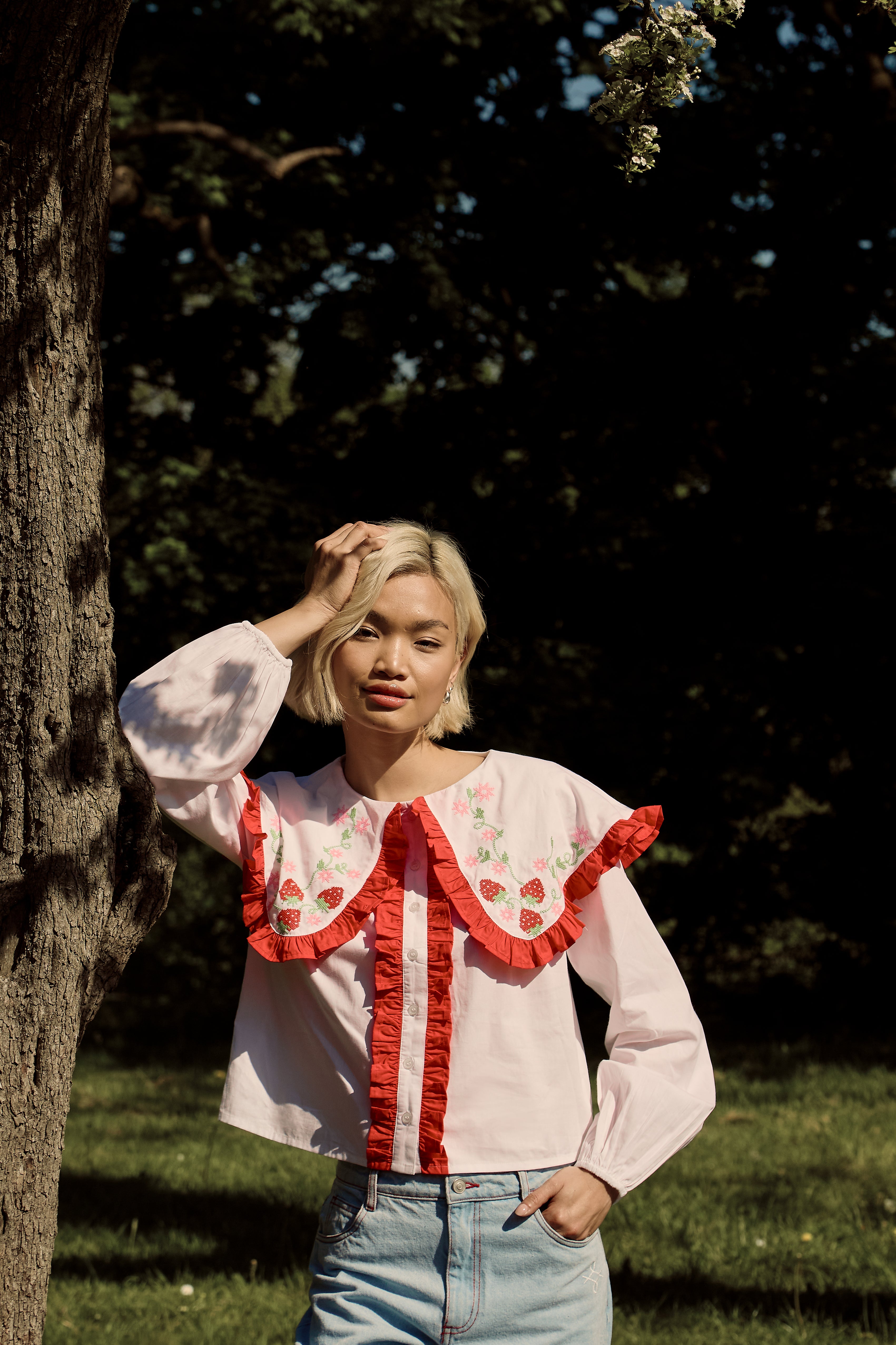 Martha Embroidered Blouse