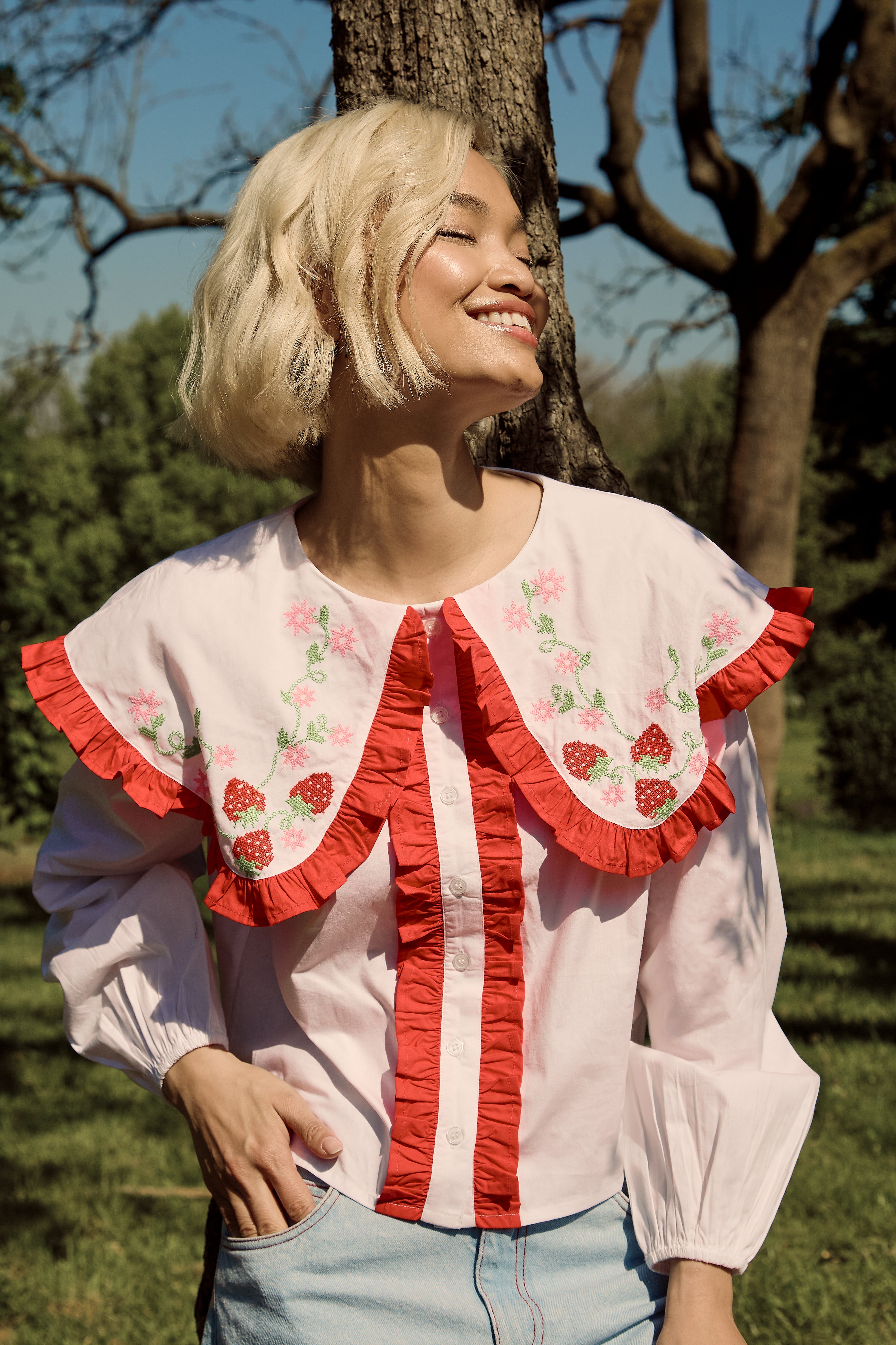 Martha Embroidered Blouse