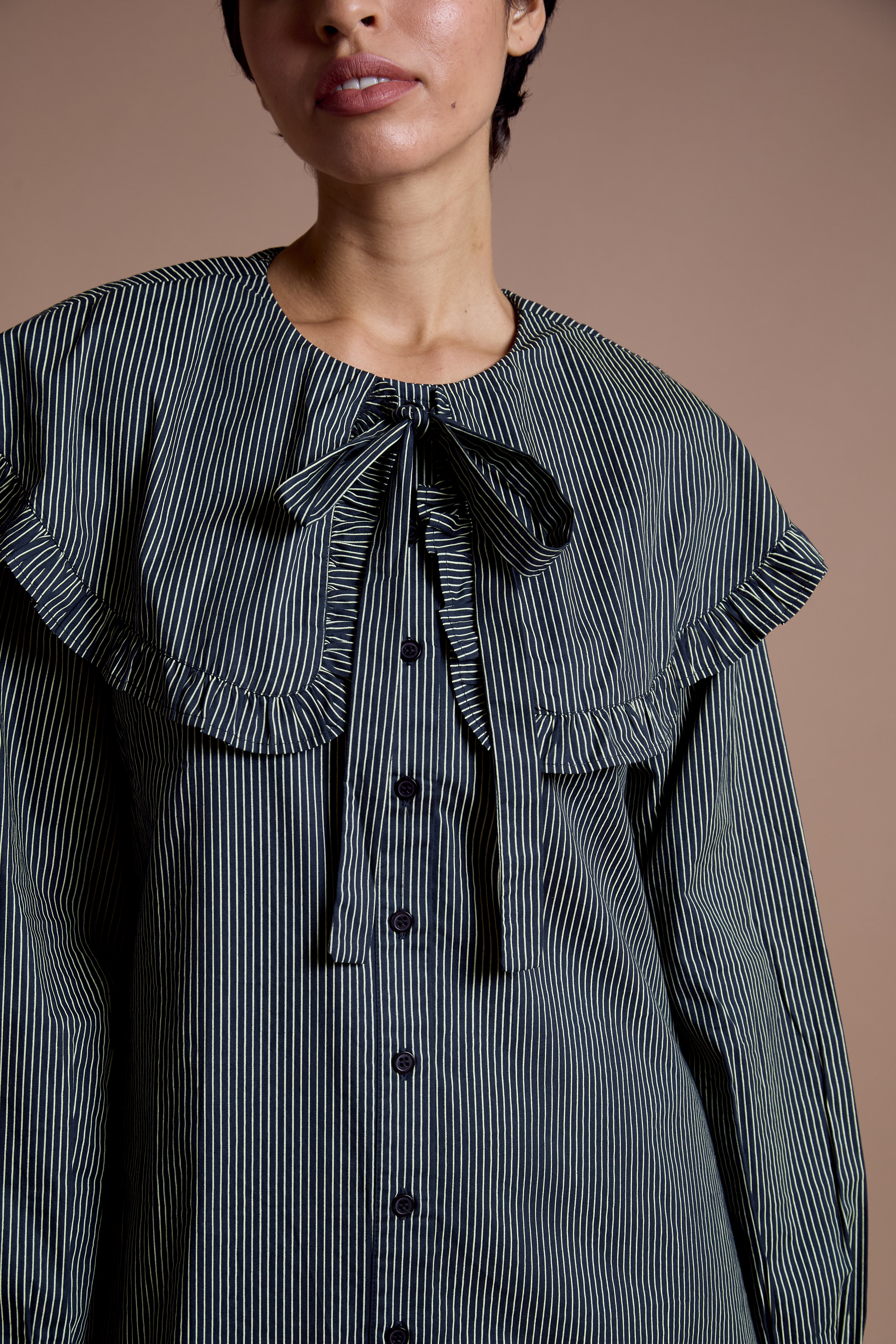 Sylvie Oversized Collar Dress