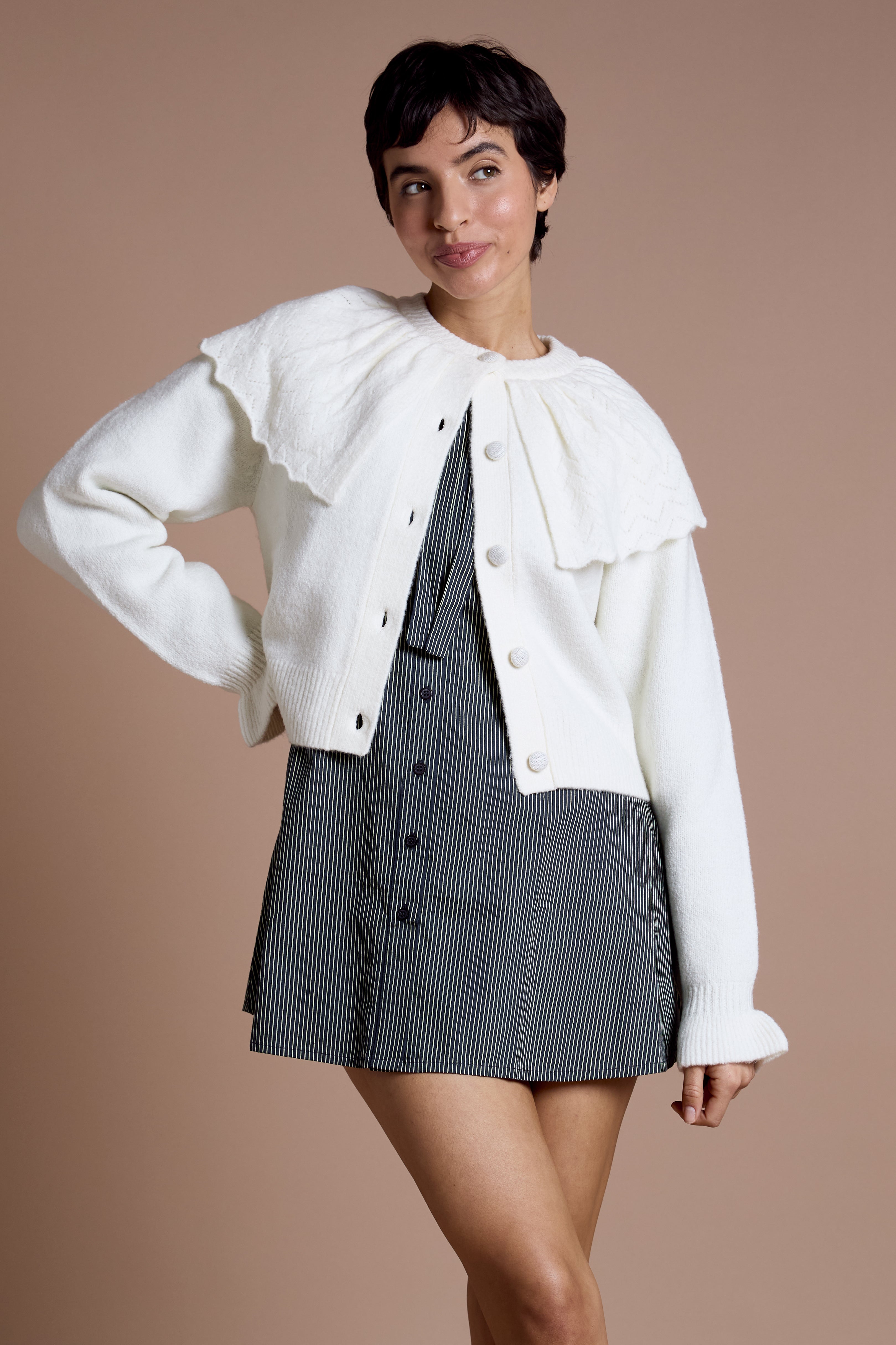 Juliette Cape Detail Cardigan