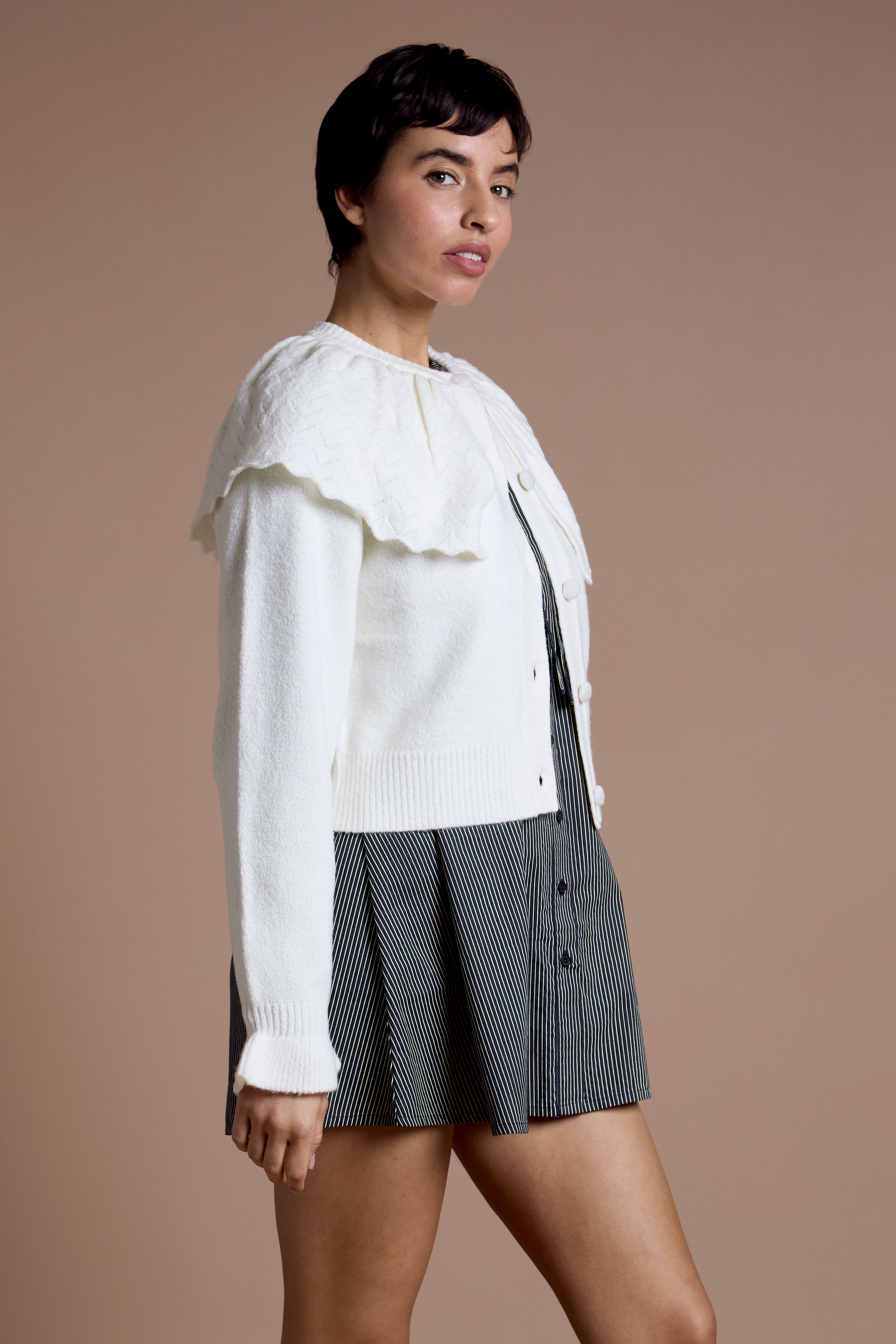 Juliette Cape Detail Cardigan