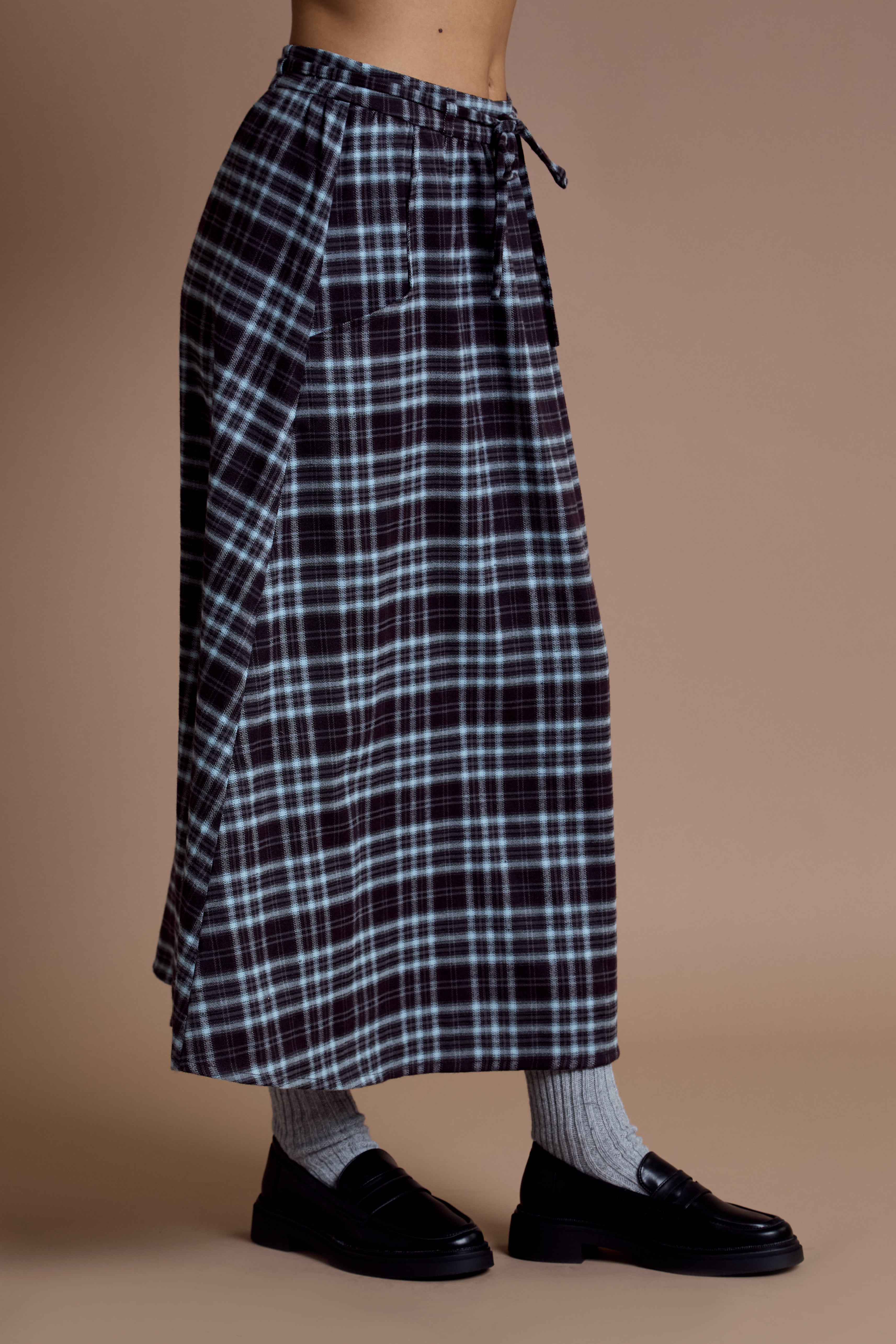 Lula Midaxi Tartan Skirt