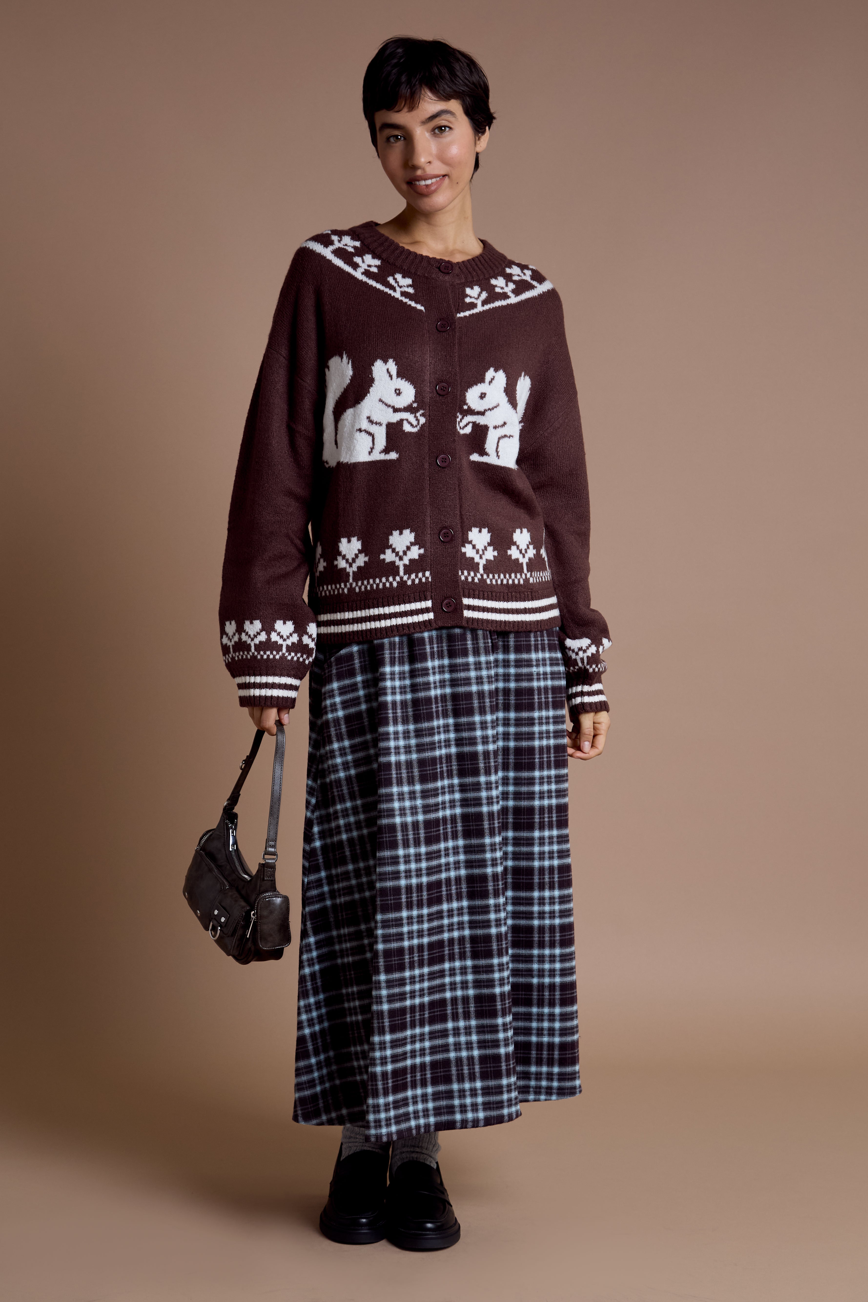 Lula Midaxi Tartan Skirt