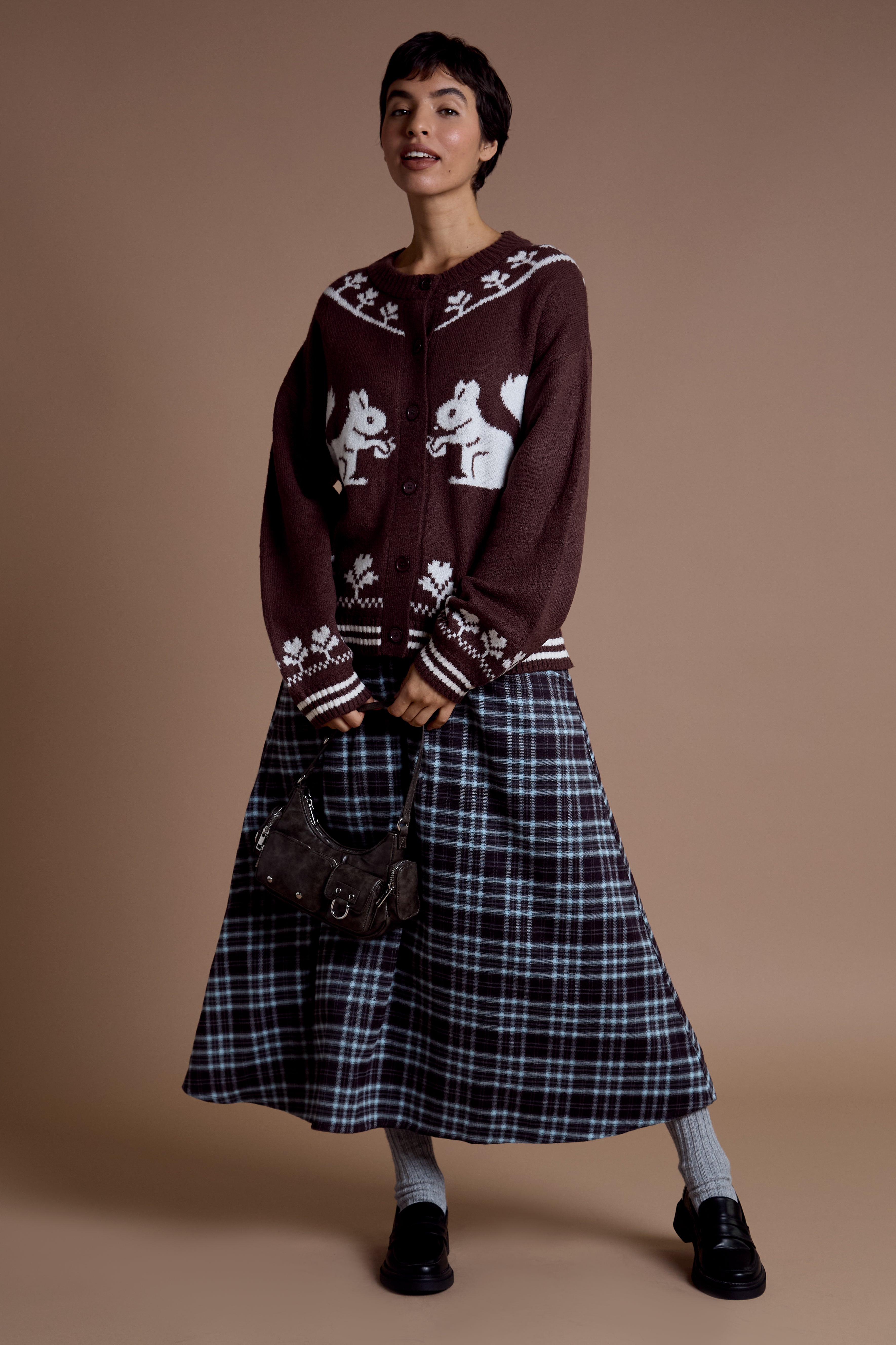 Lula Midaxi Tartan Skirt