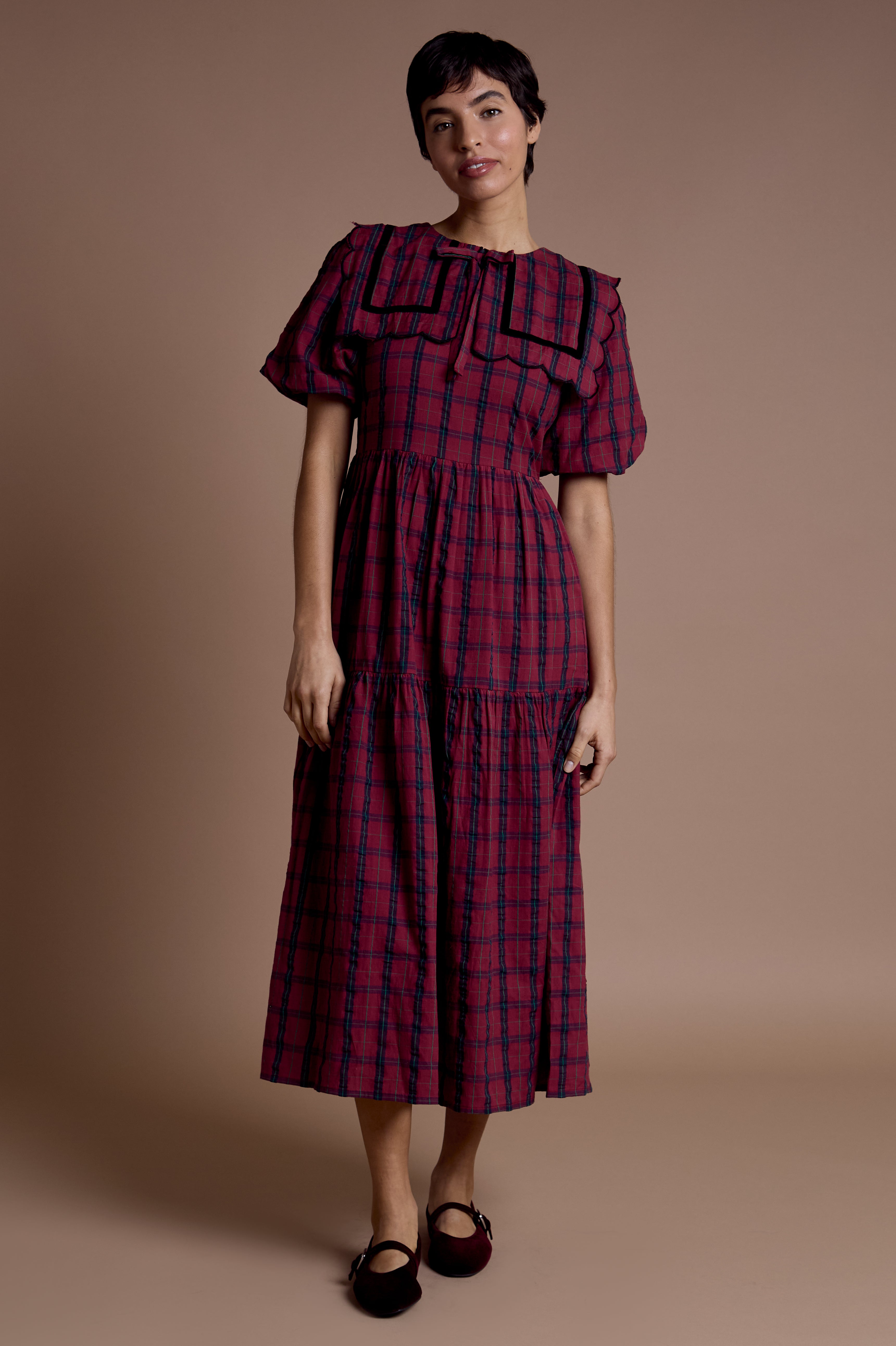 Opal Tiered Midaxi Dress