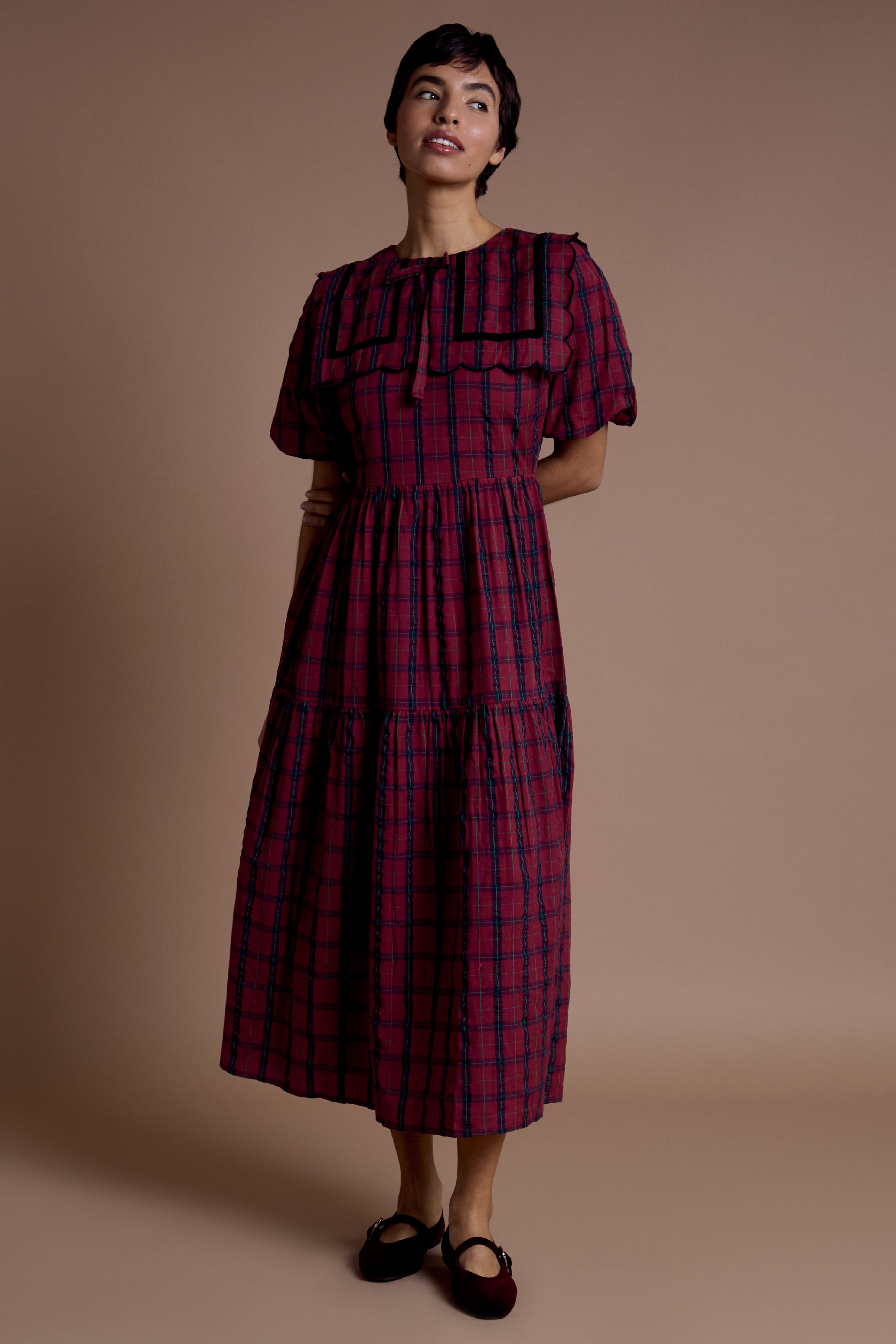 Opal Tiered Midaxi Dress