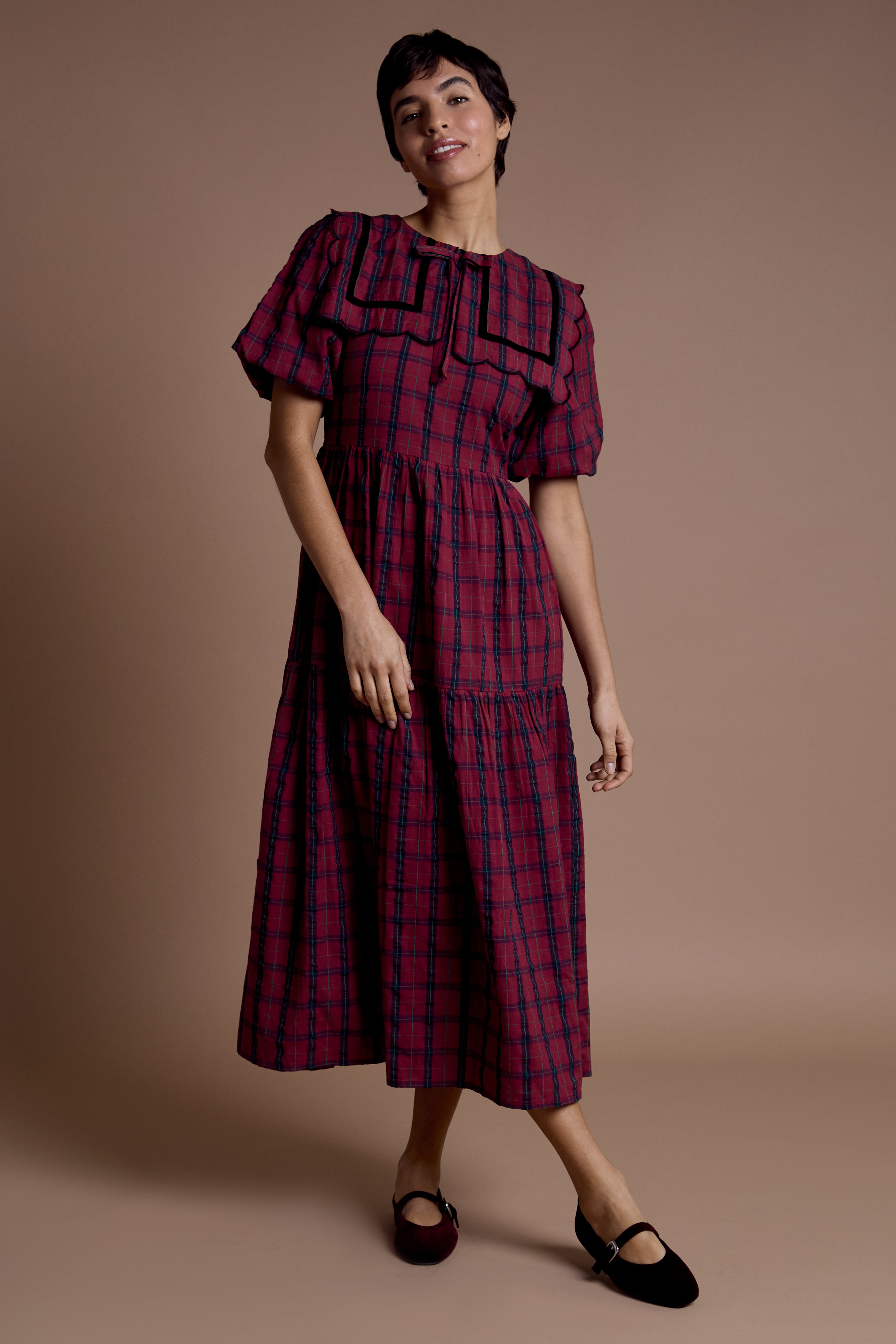 Opal Tiered Midaxi Dress