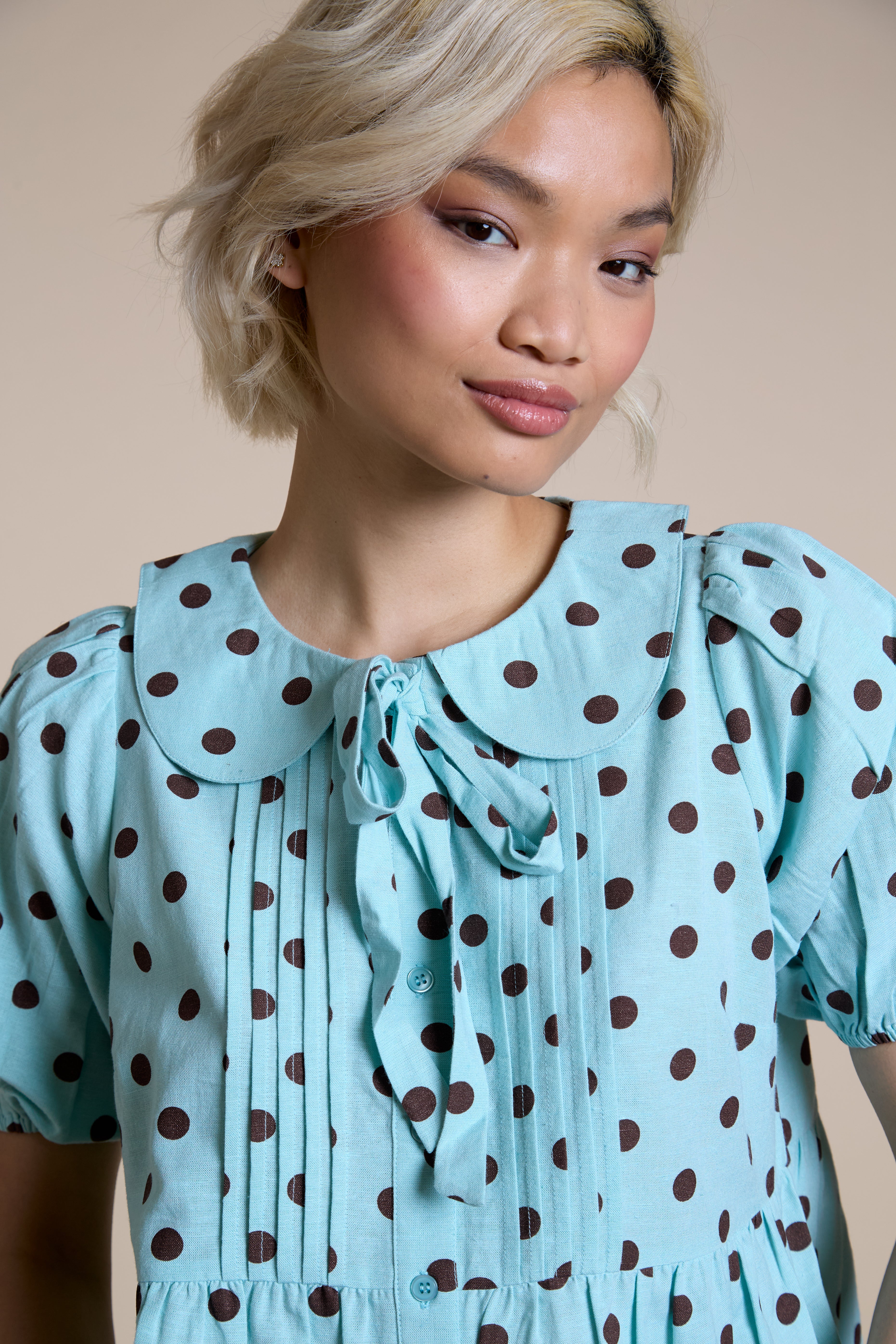 Posie Polka Dot Blouse