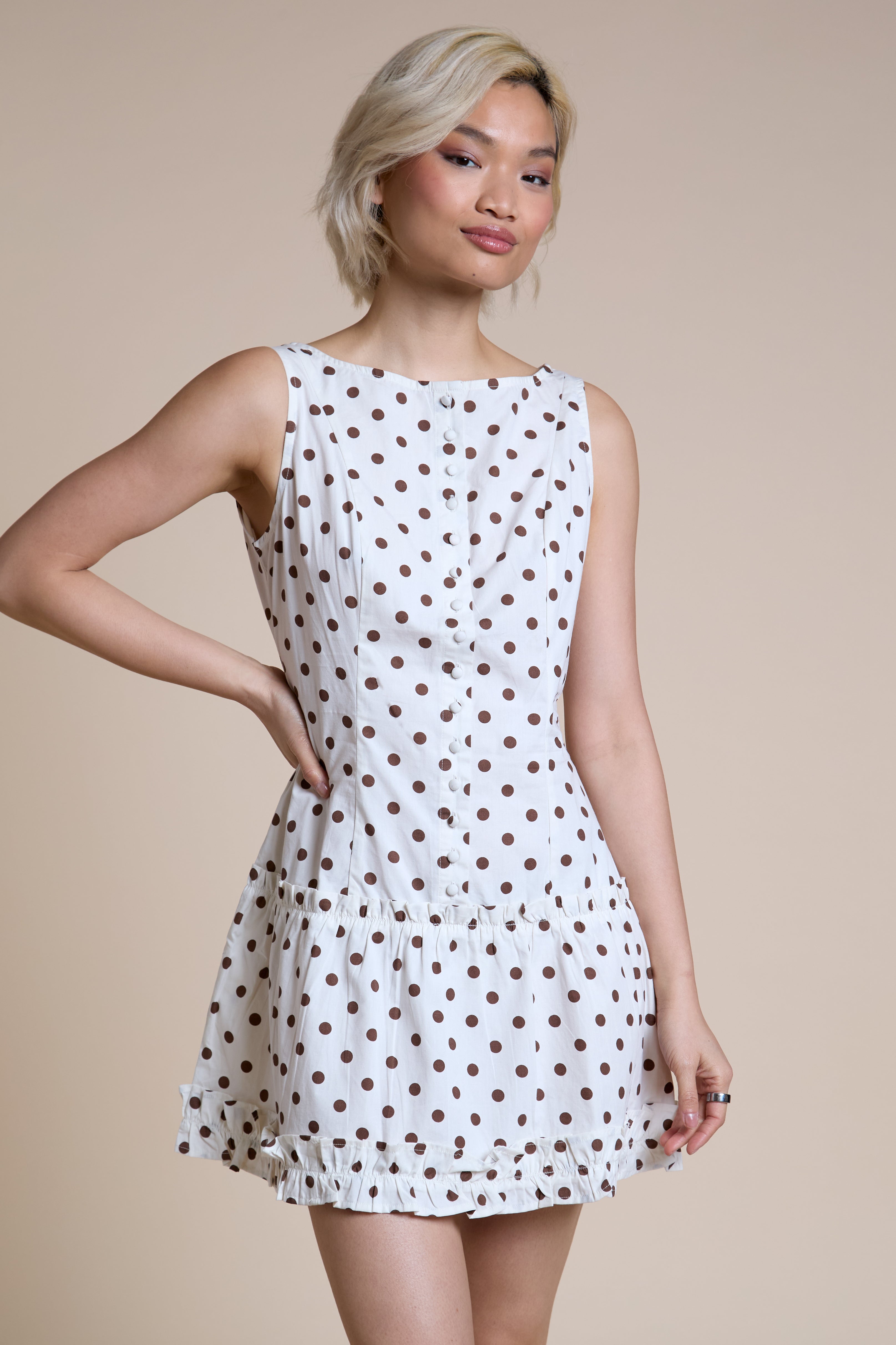 Rosalie Polka Dot Dress