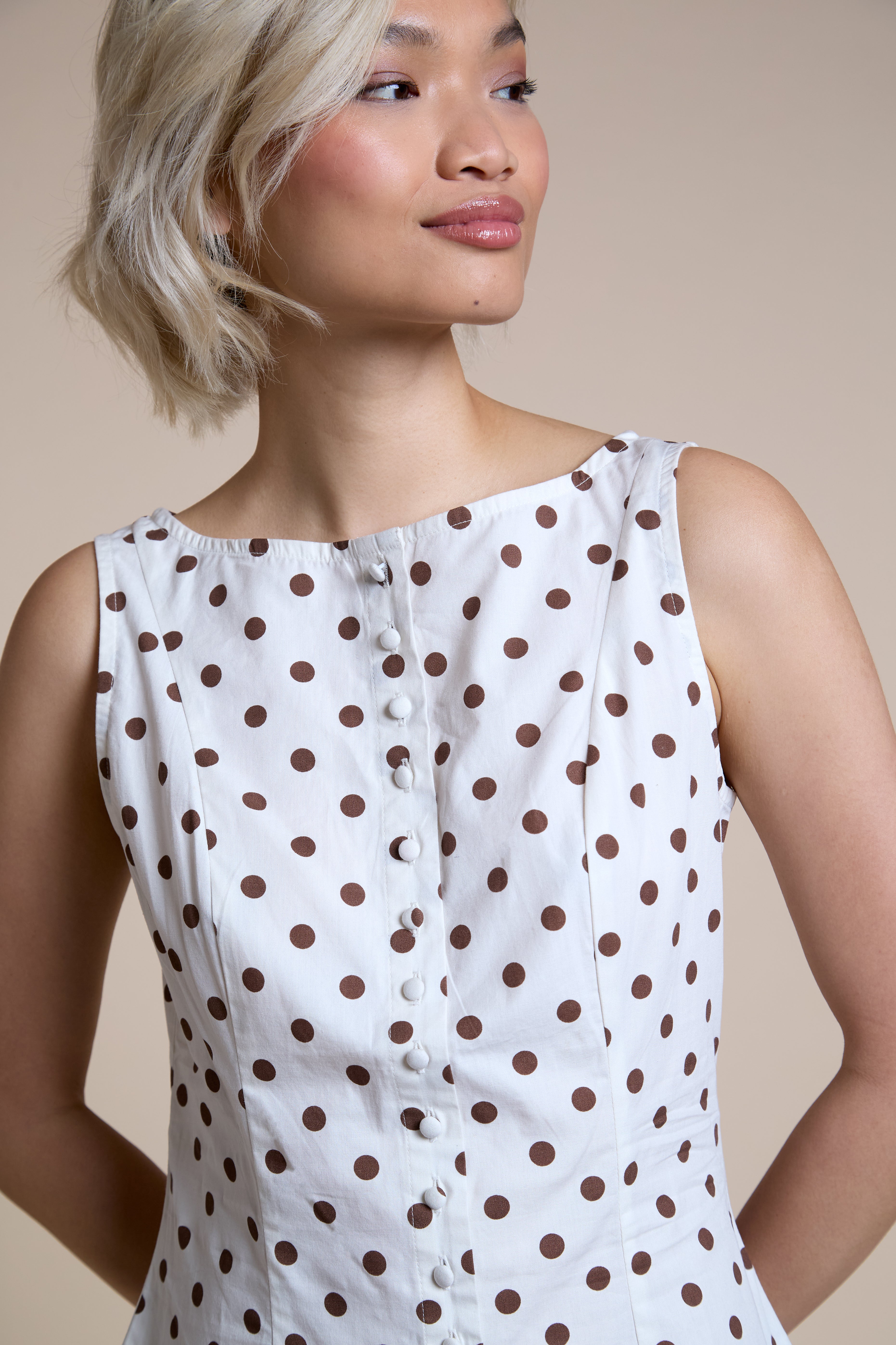 Rosalie Polka Dot Dress