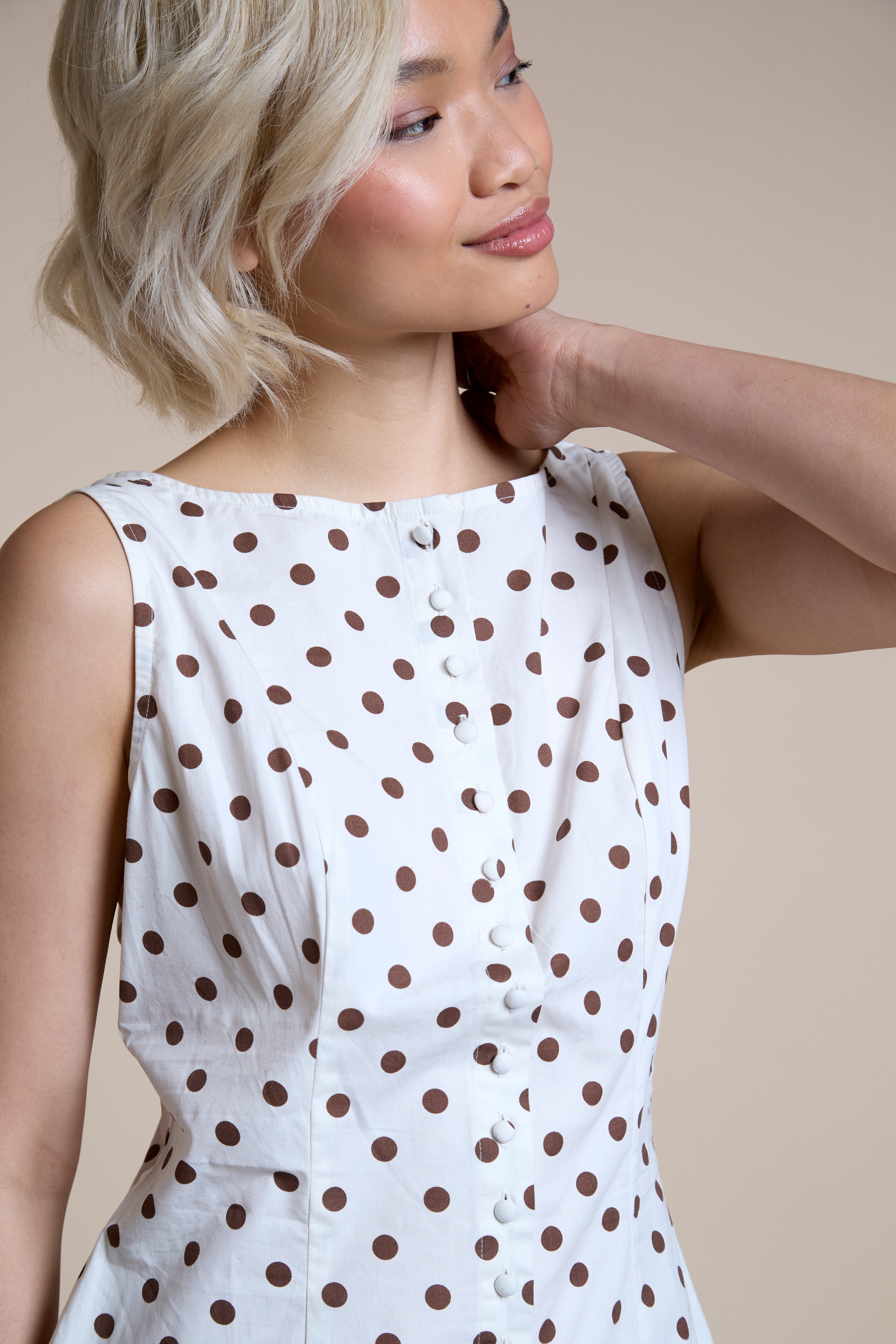 Rosalie Polka Dot Dress