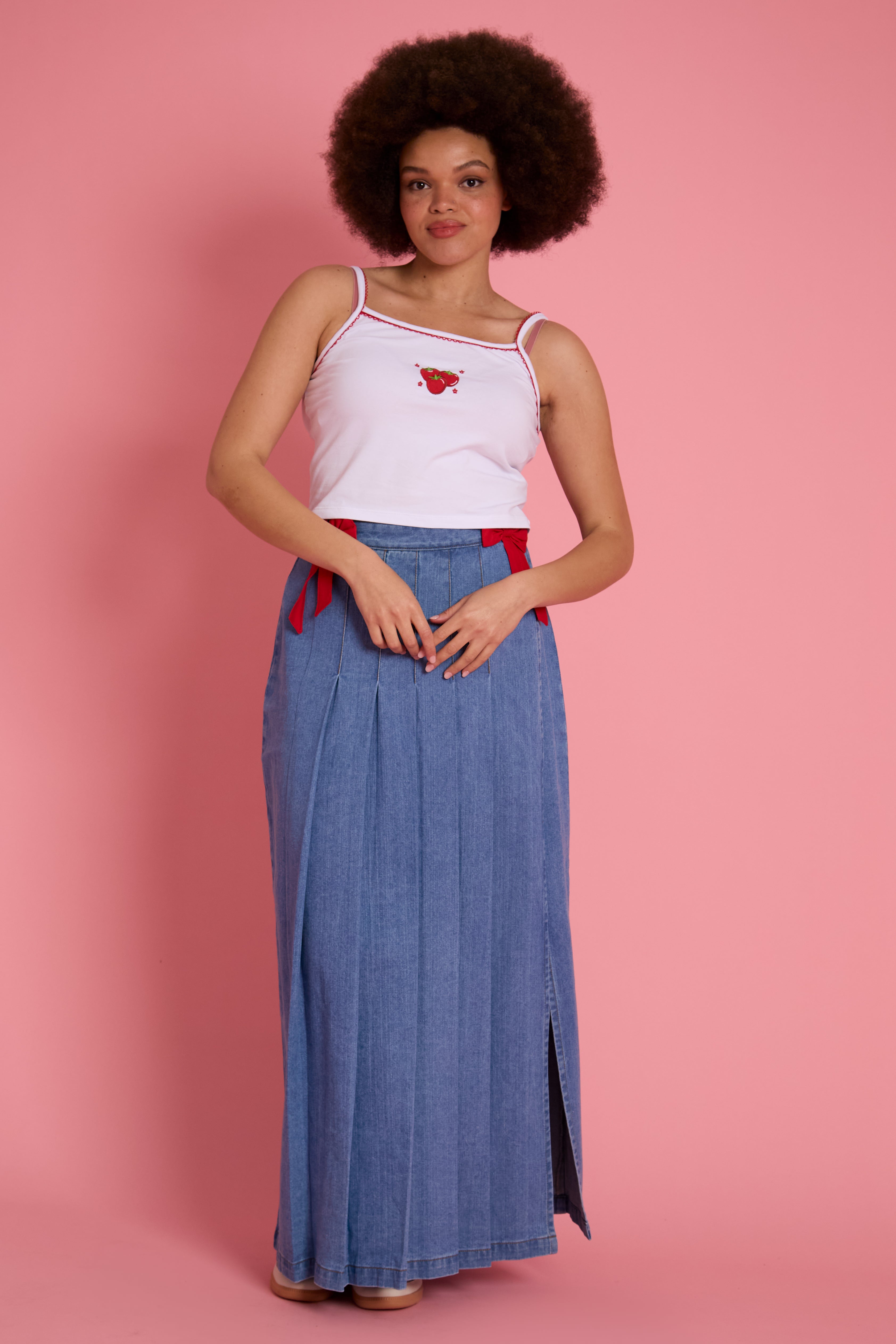 Ani Tomato Micro Vest - Curve