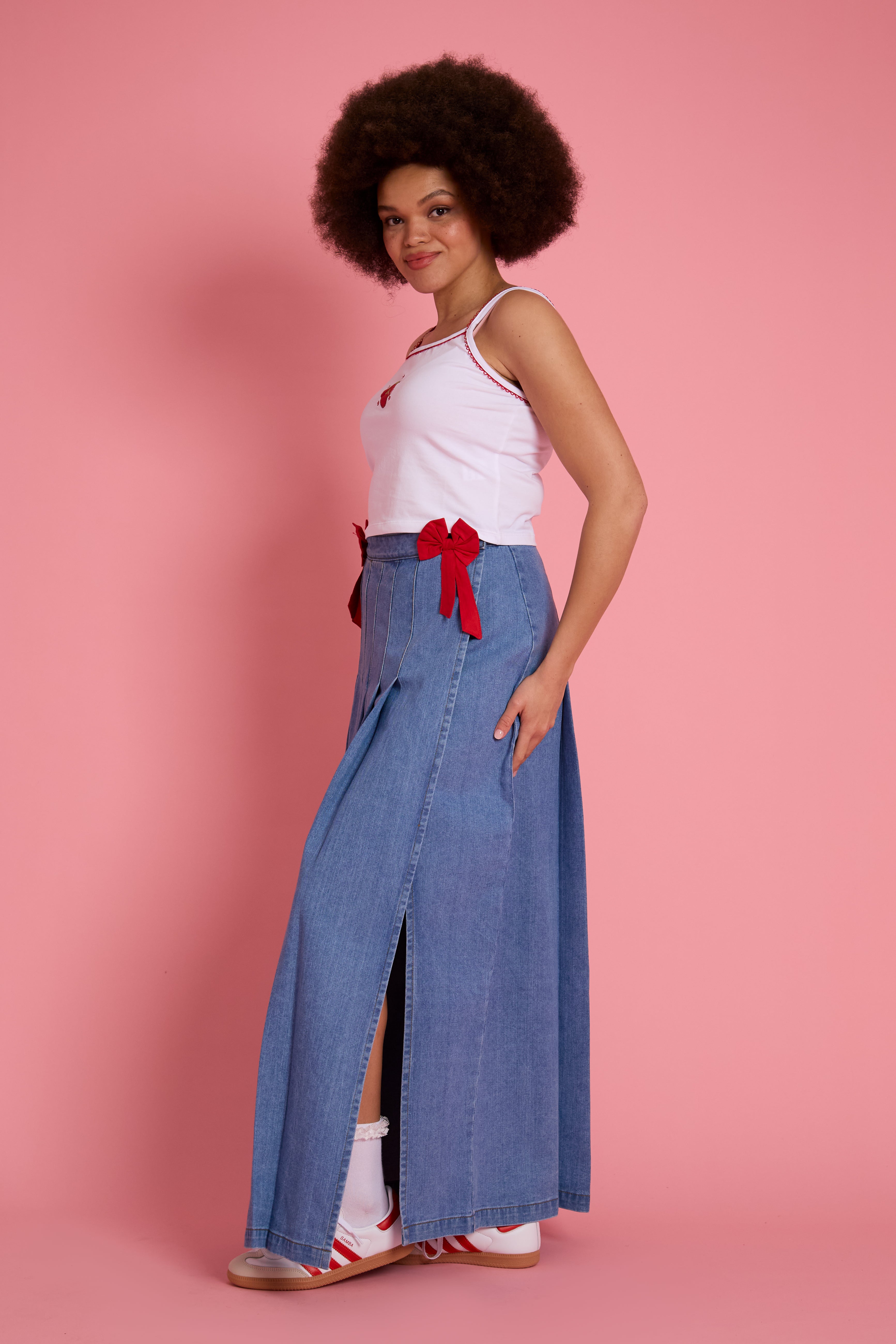 Ani Tomato Micro Vest - Curve