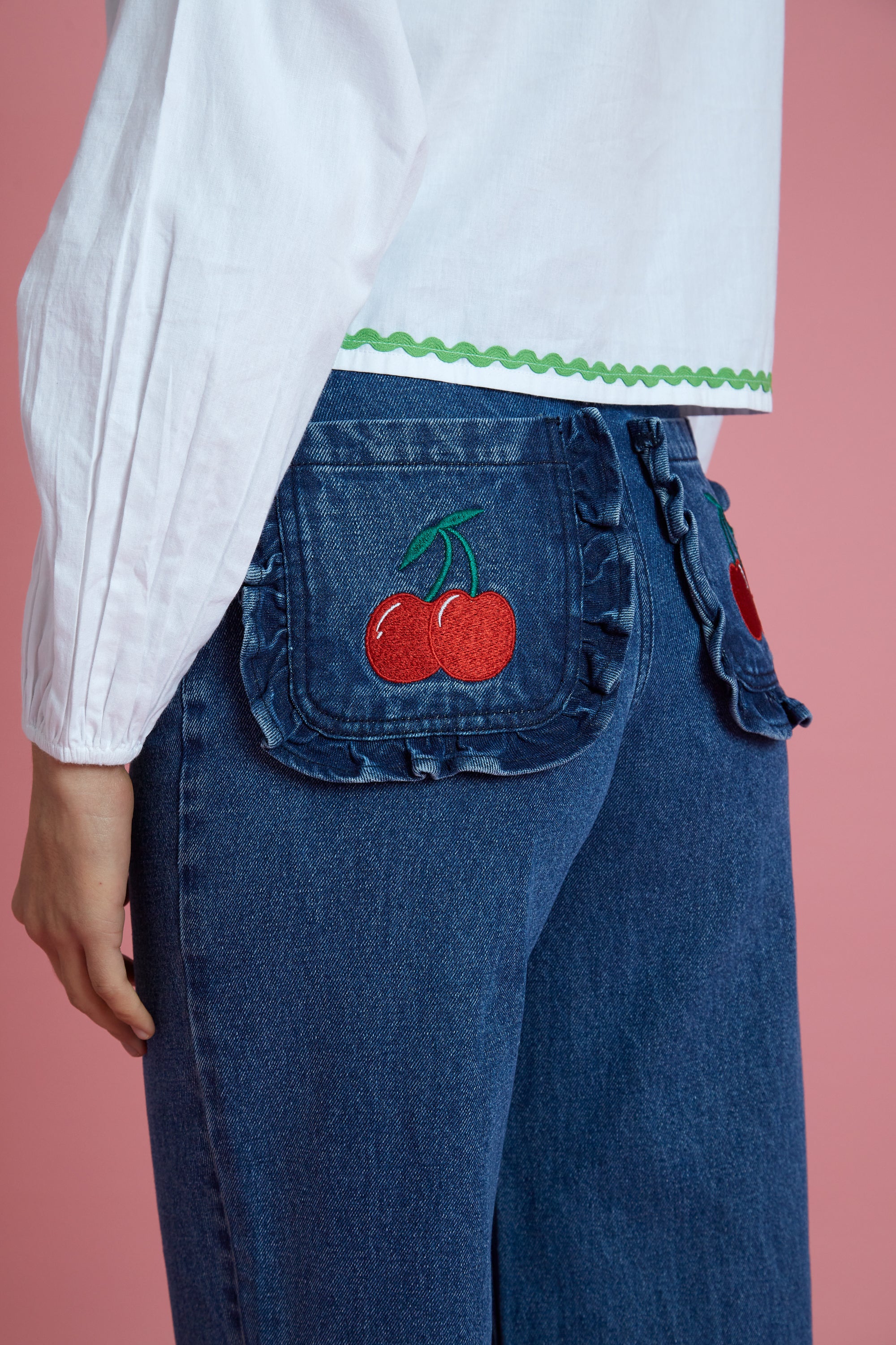 Dahlia Cherry Jeans