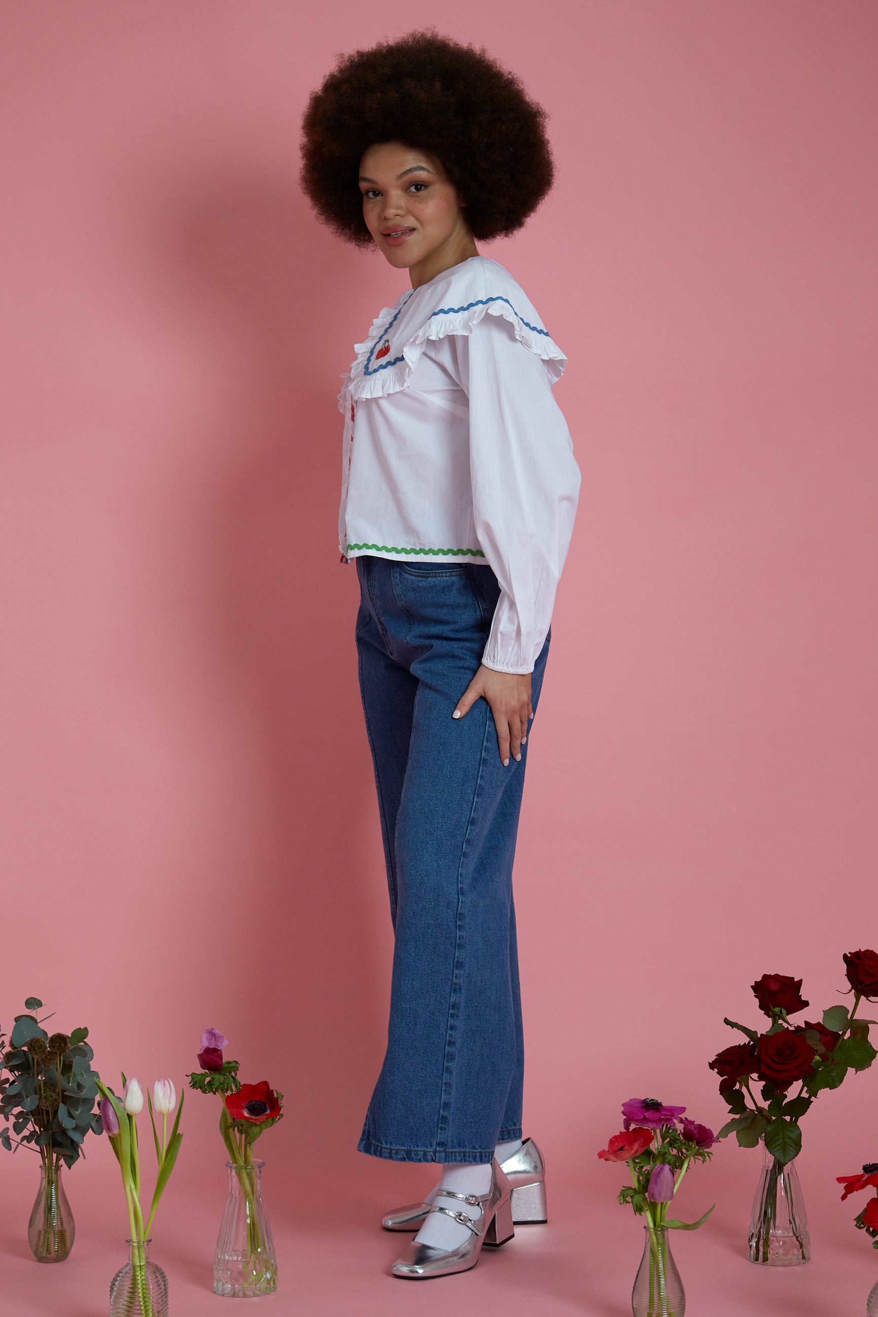 Gracie Prairie Blouse - Plus