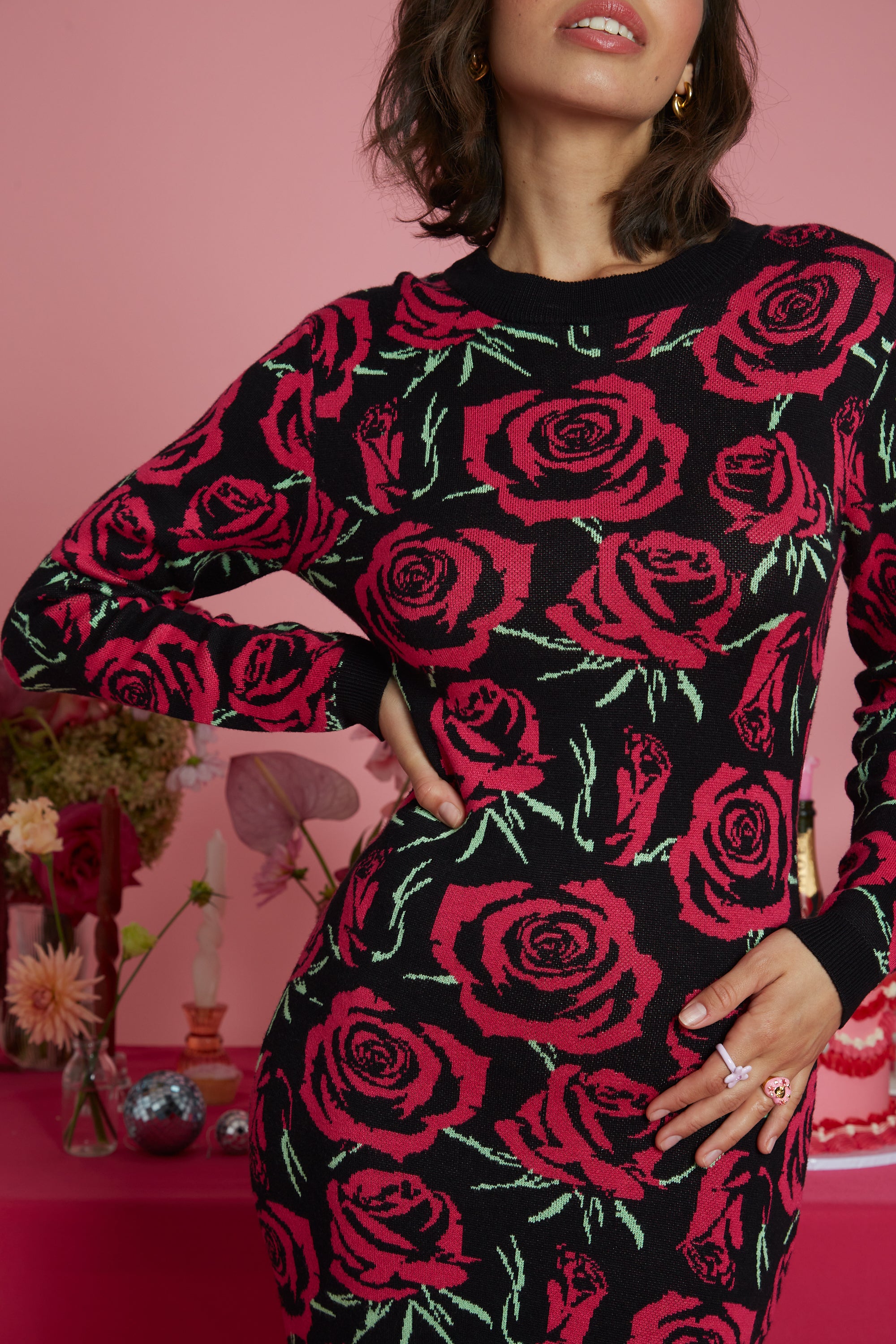 Daniella Rose Midaxi Knit Dress