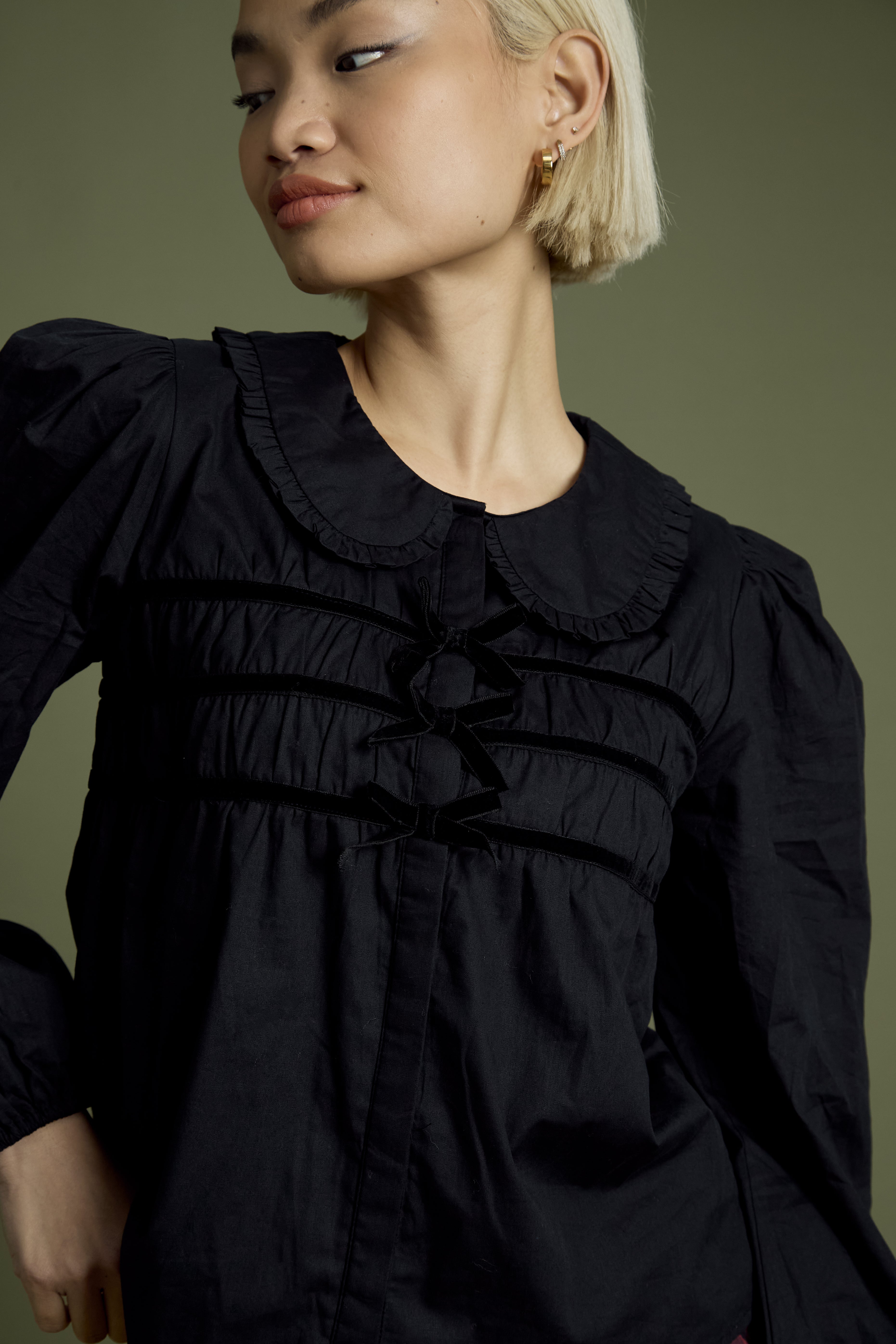 Abigail Bow Detail Blouse