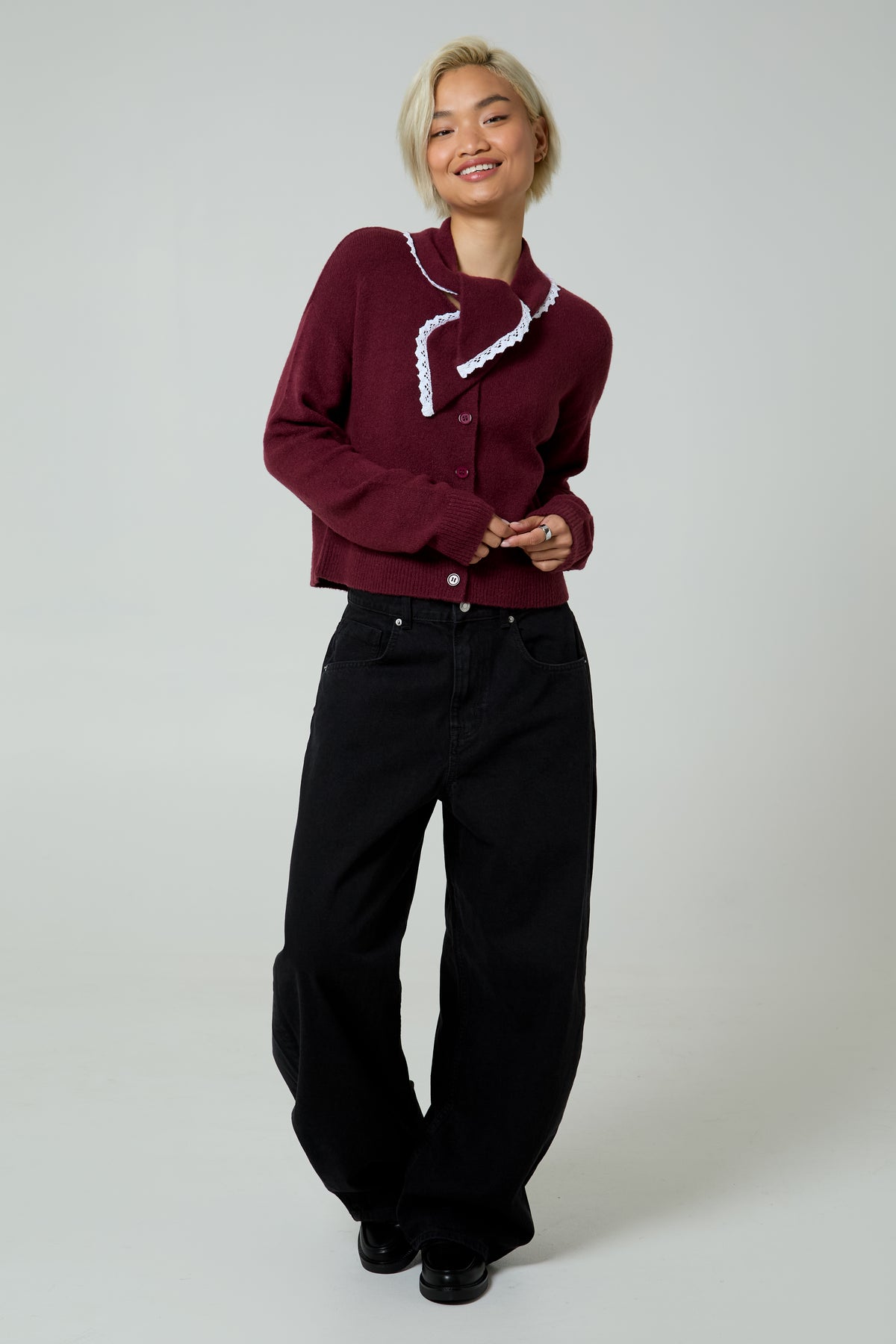 Lenora Neck Tie Cardigan