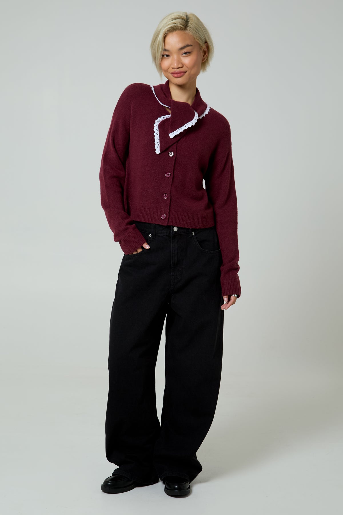 Lenora Neck Tie Cardigan