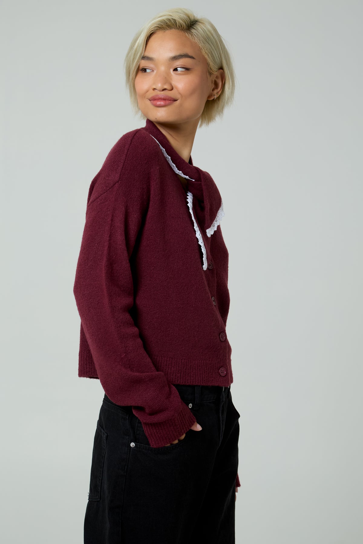 Lenora Neck Tie Cardigan