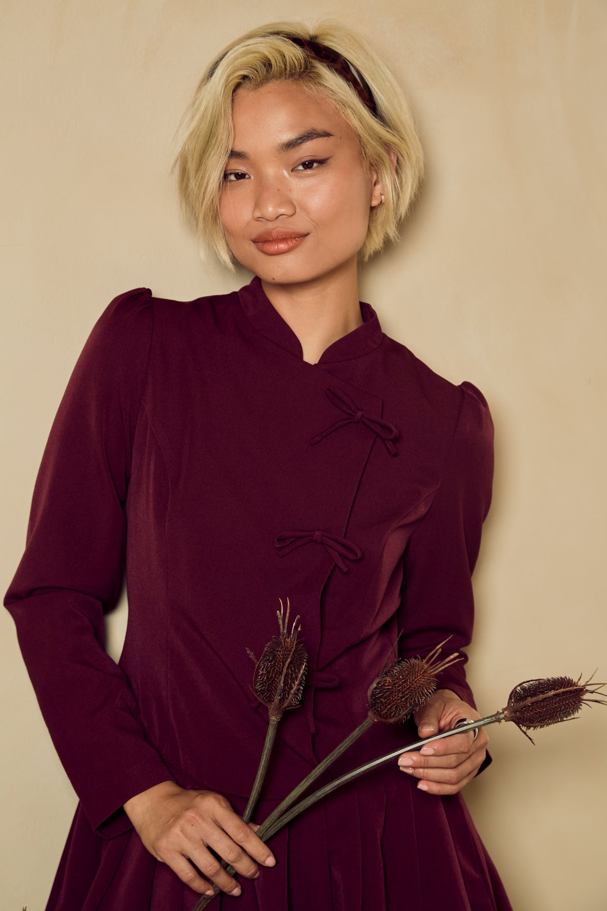 Paloma Tie Mini Dress