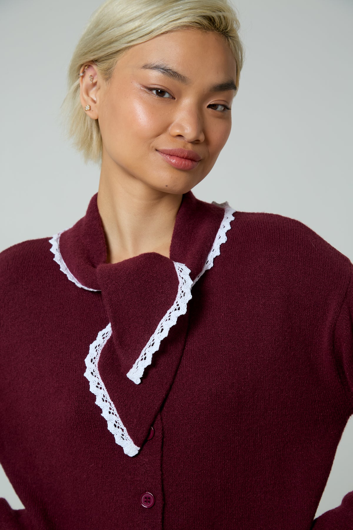 Lenora Neck Tie Cardigan