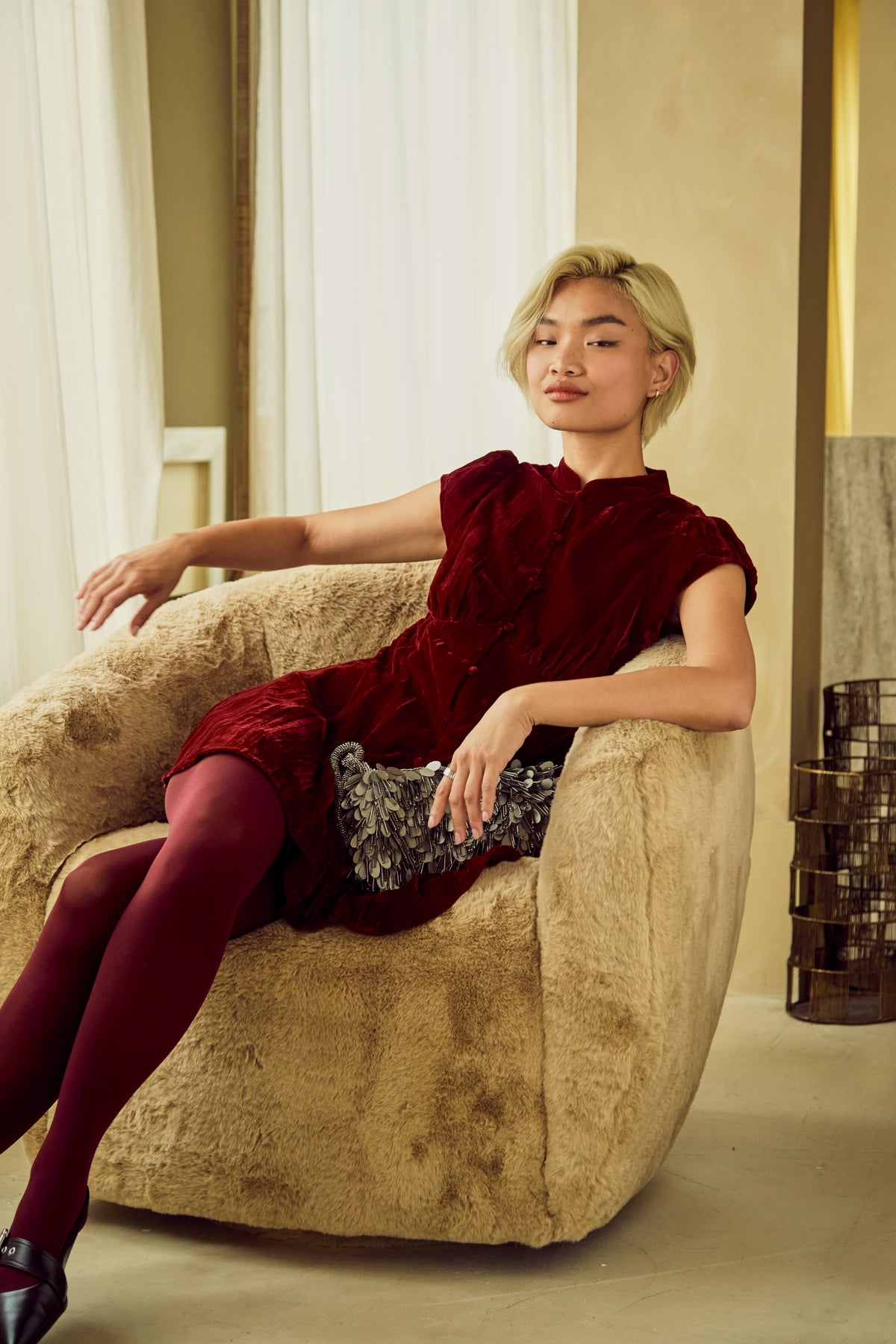 Suki Velvet Dress
