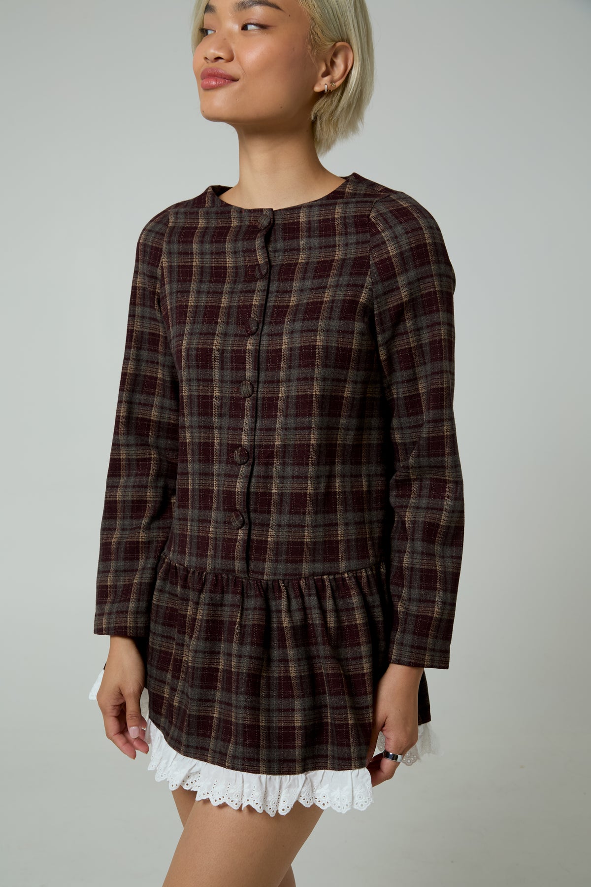 Ophelia Check Dress