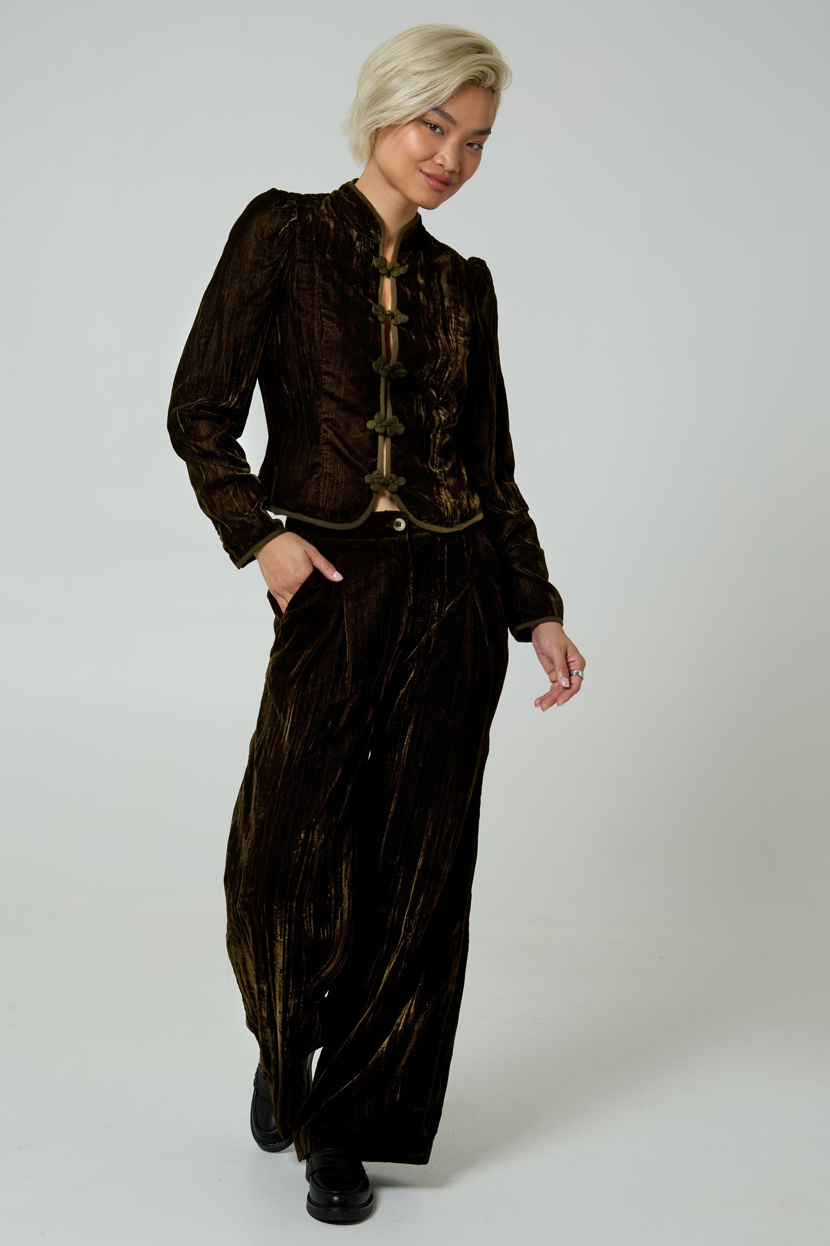 Odette Velvet Trousers