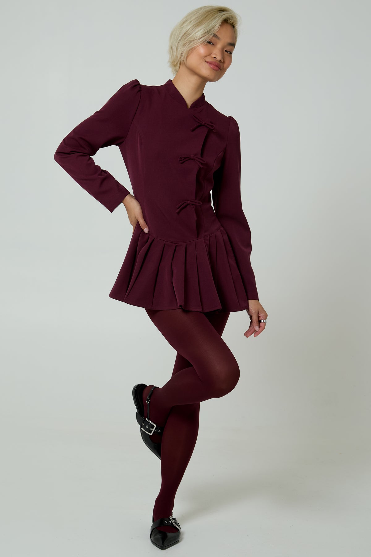 Paloma Tie Mini Dress