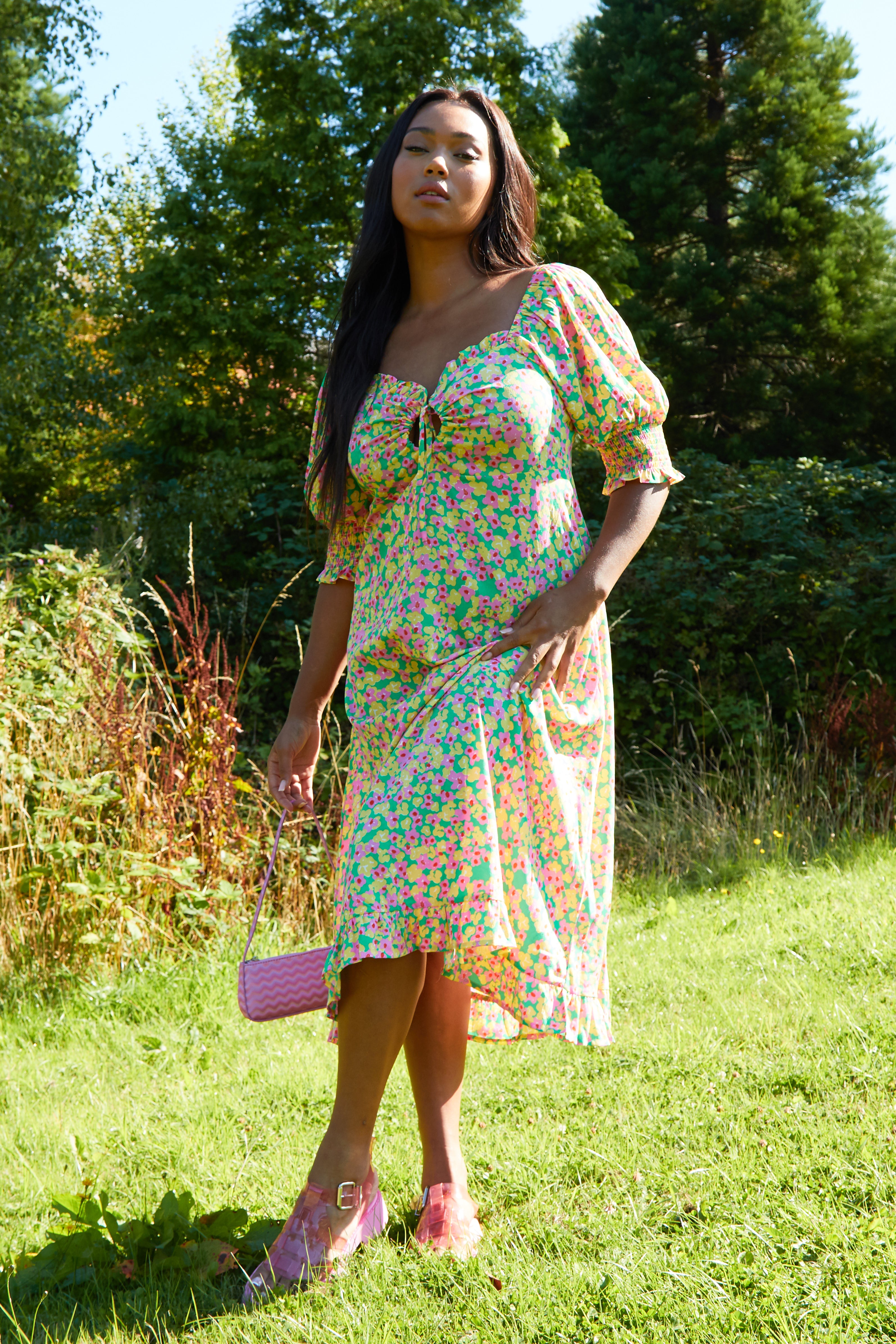 Valerie Midi Tea Dress - Curve