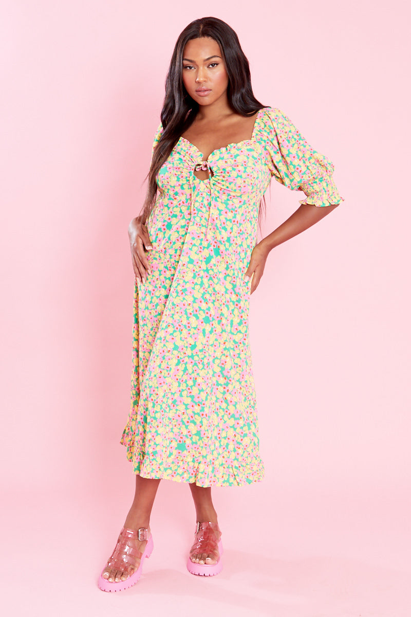 Valerie Midi Tea Dress - Curve