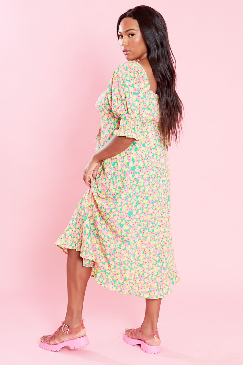 Valerie Midi Tea Dress - Curve