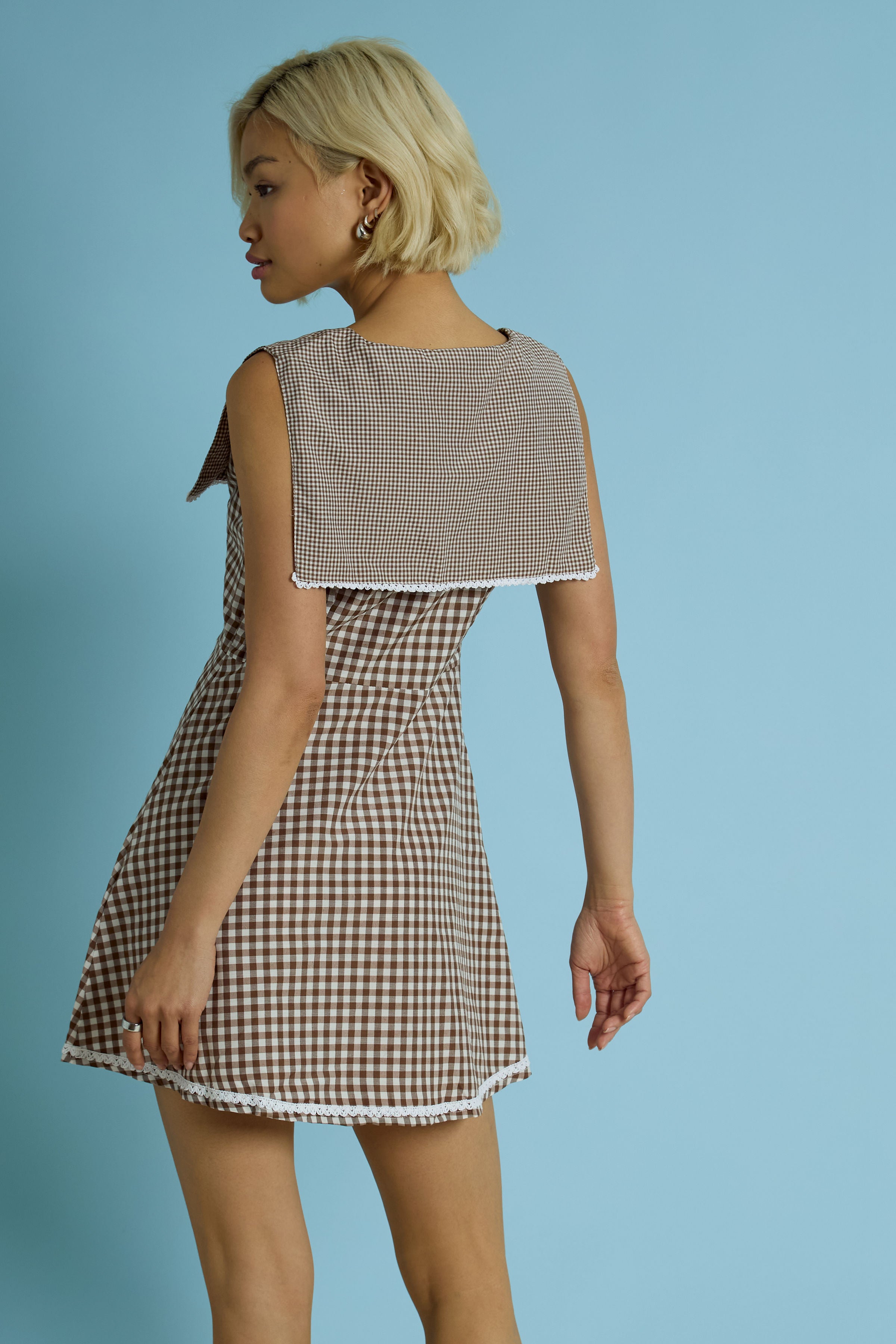 June Mini Gingham Dress