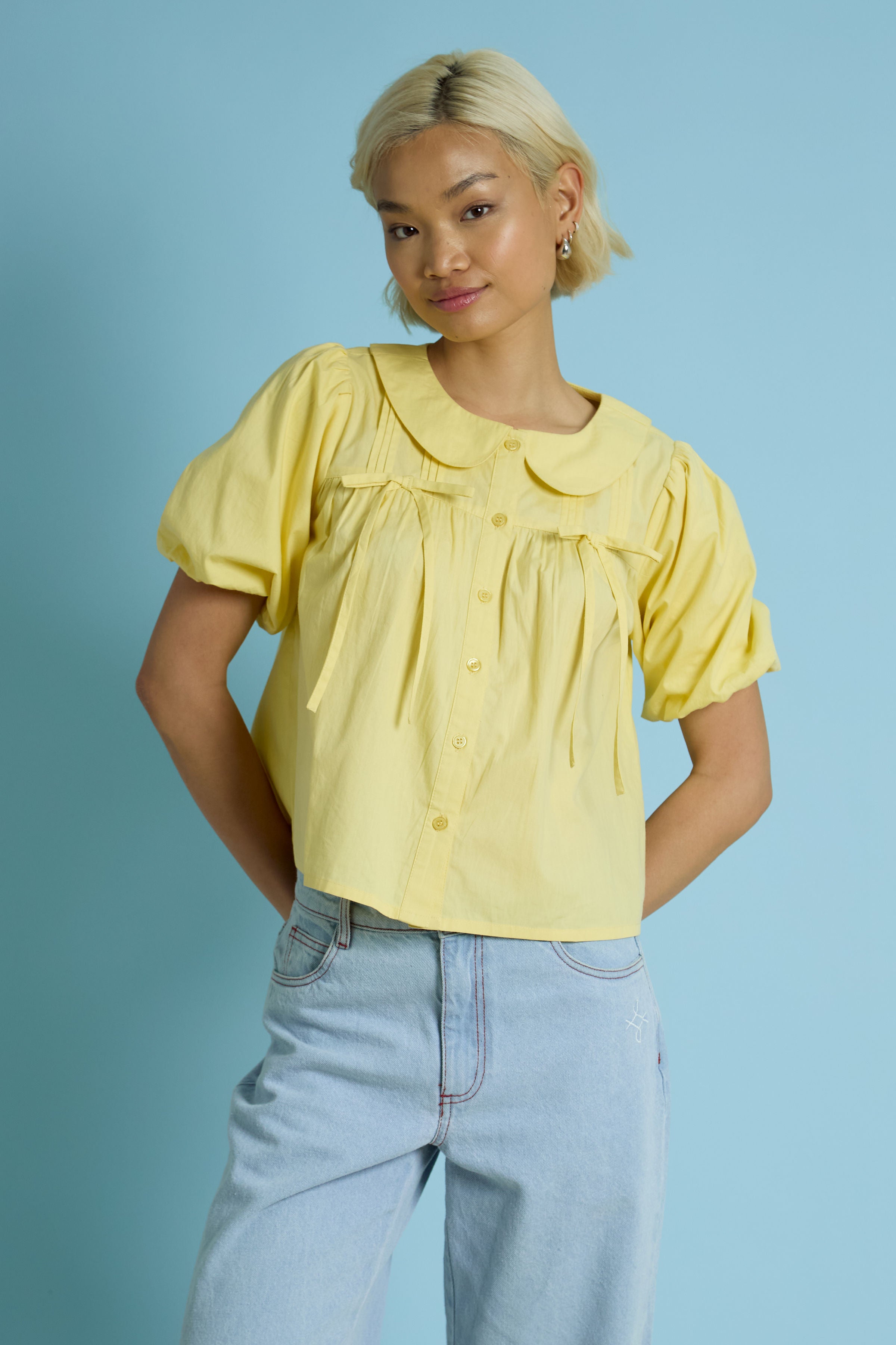 Winona Lemon Blouse